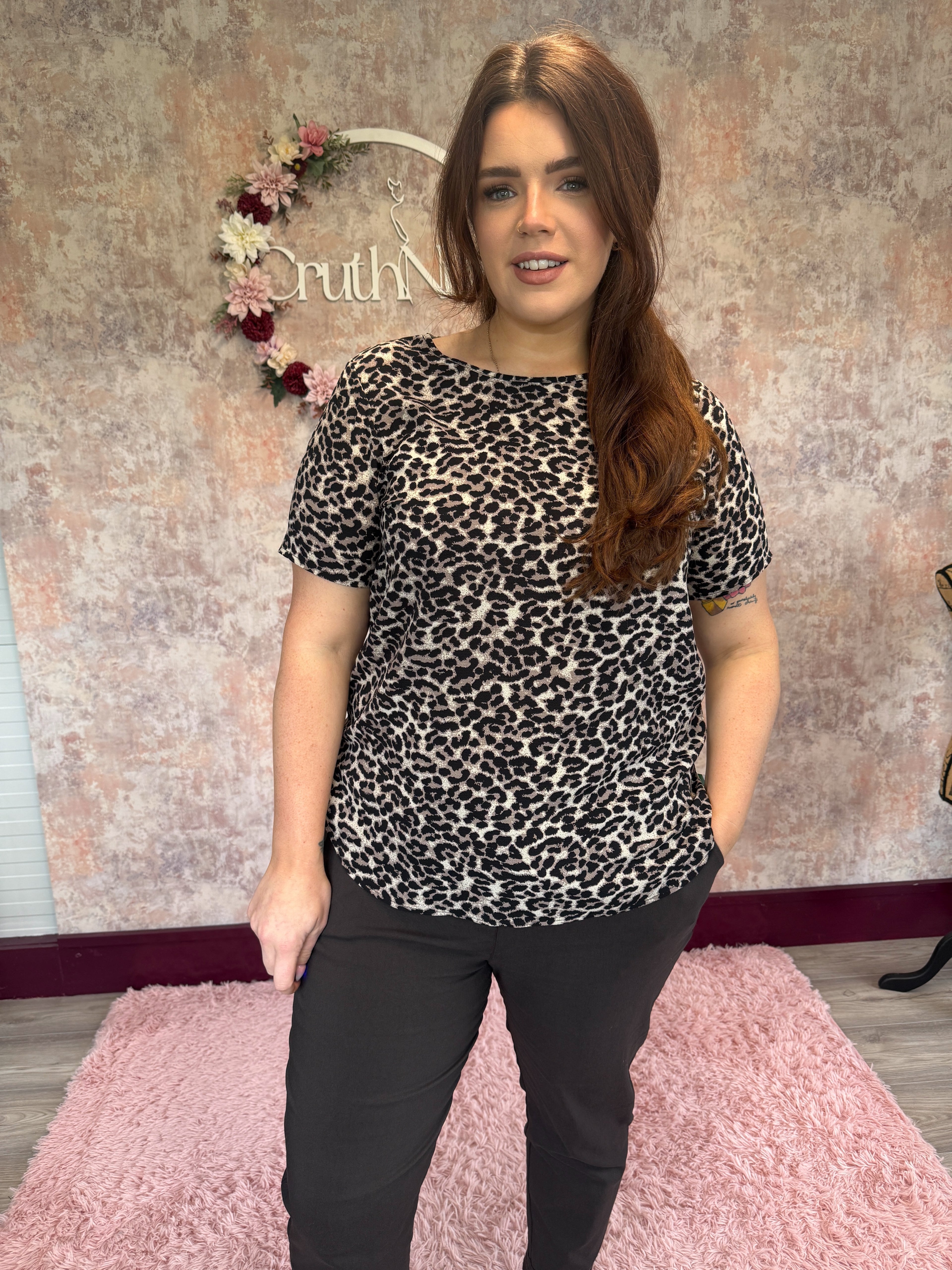 Leopard Print Top