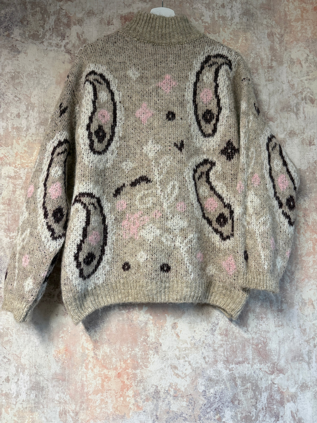 Paisley Print 1/4 Zip (2 Colours)