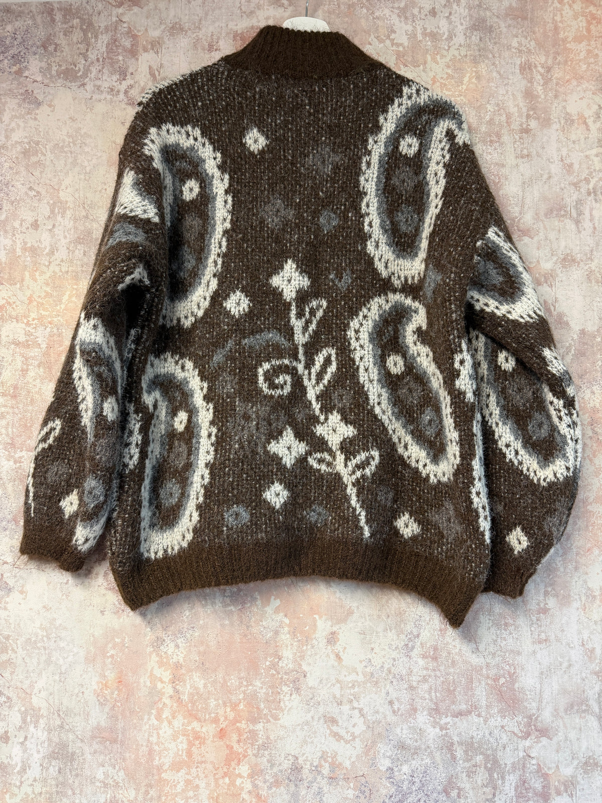 Paisley Print 1/4 Zip (2 Colours)