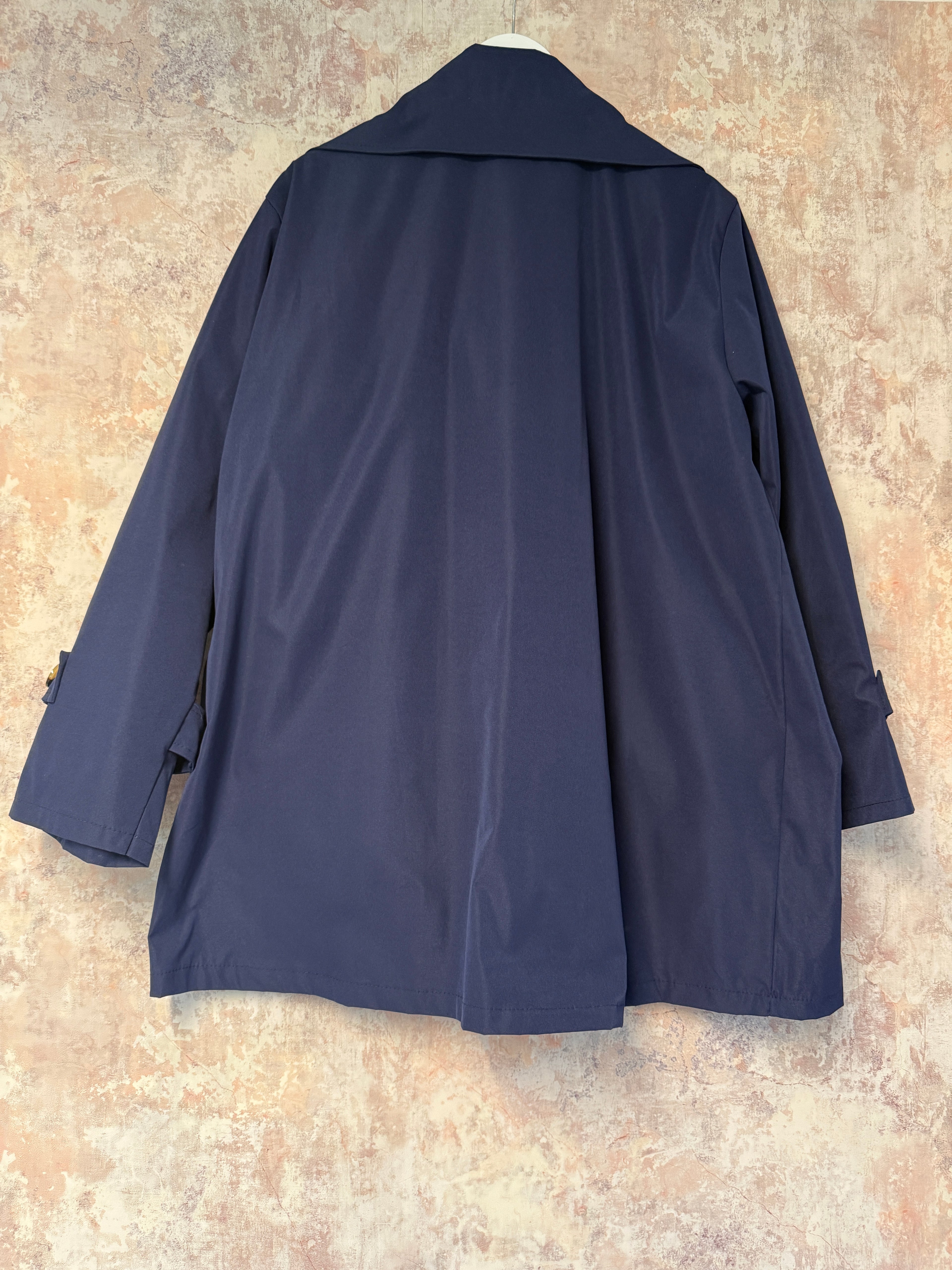 "Trendy Trench" Navy