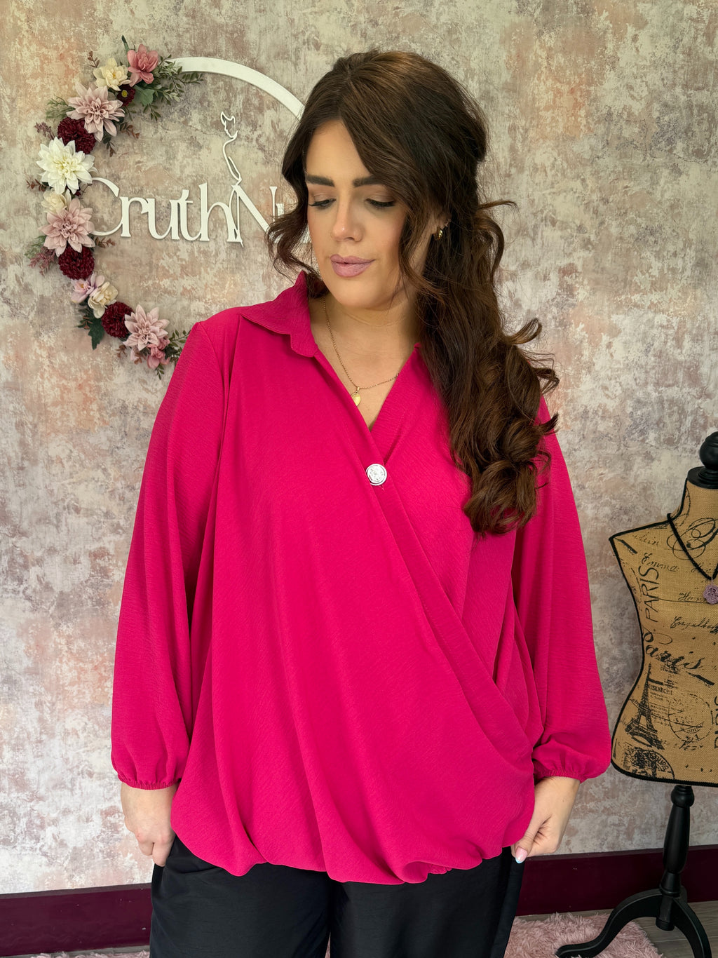 Gràinne Blouse Pink