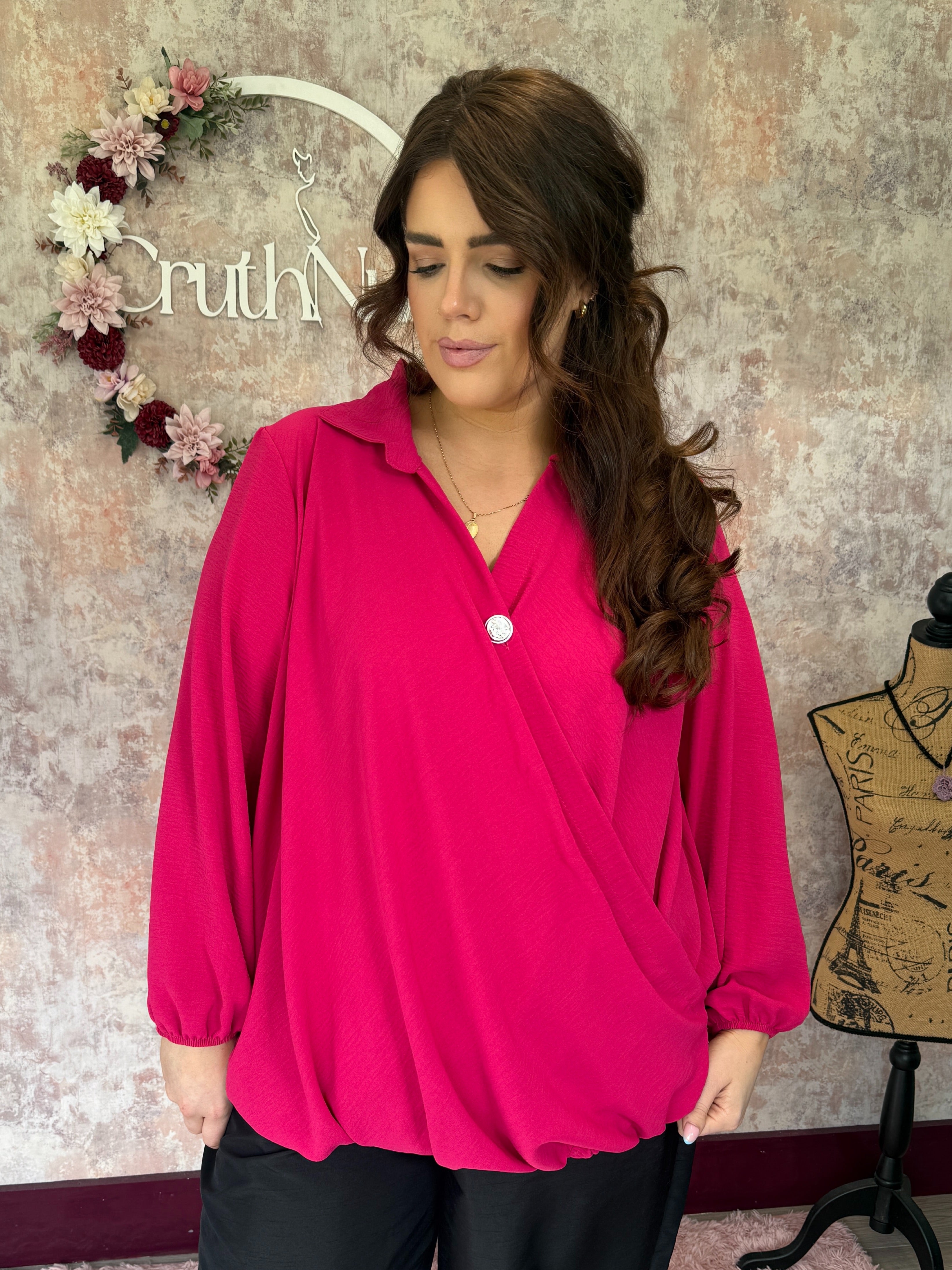 Gràinne Blouse Pink