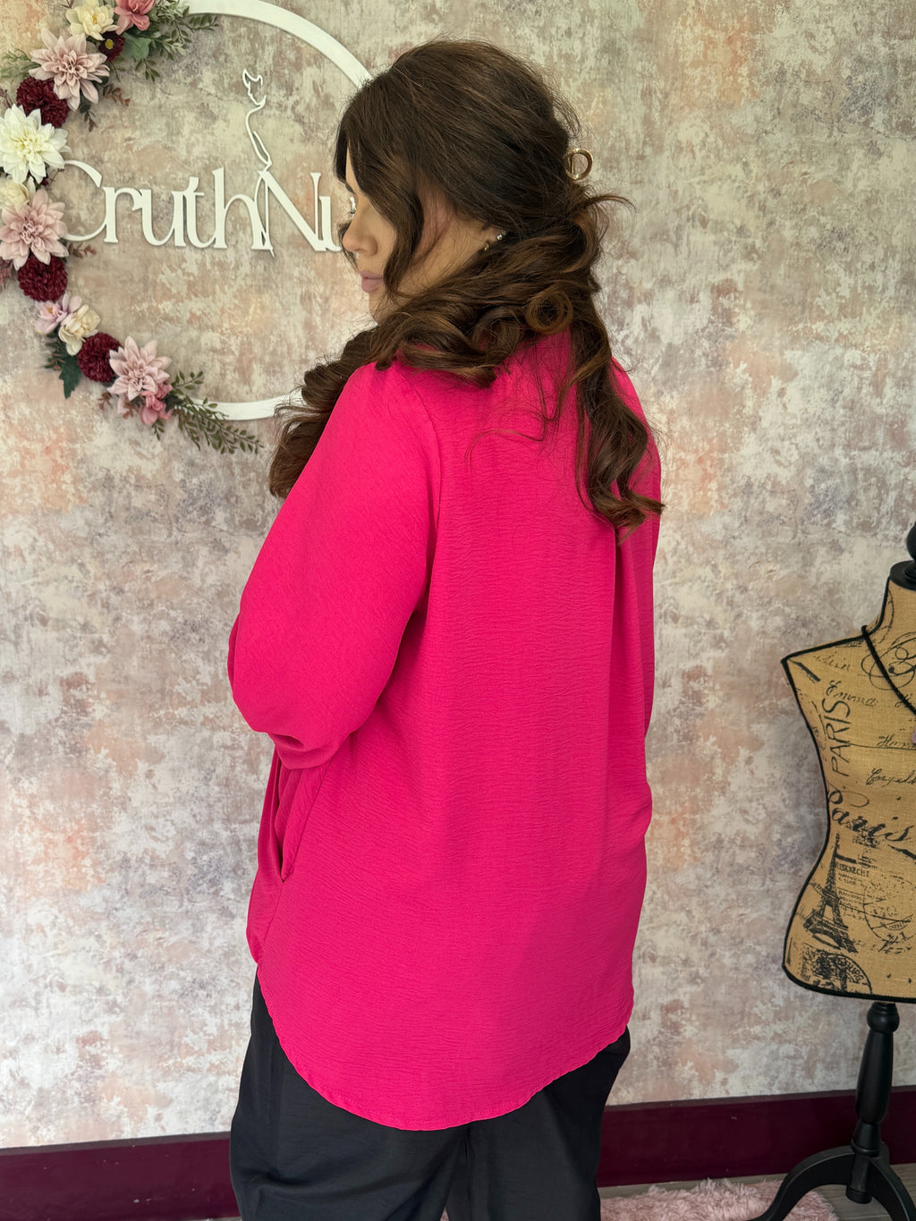 Gràinne Blouse Pink