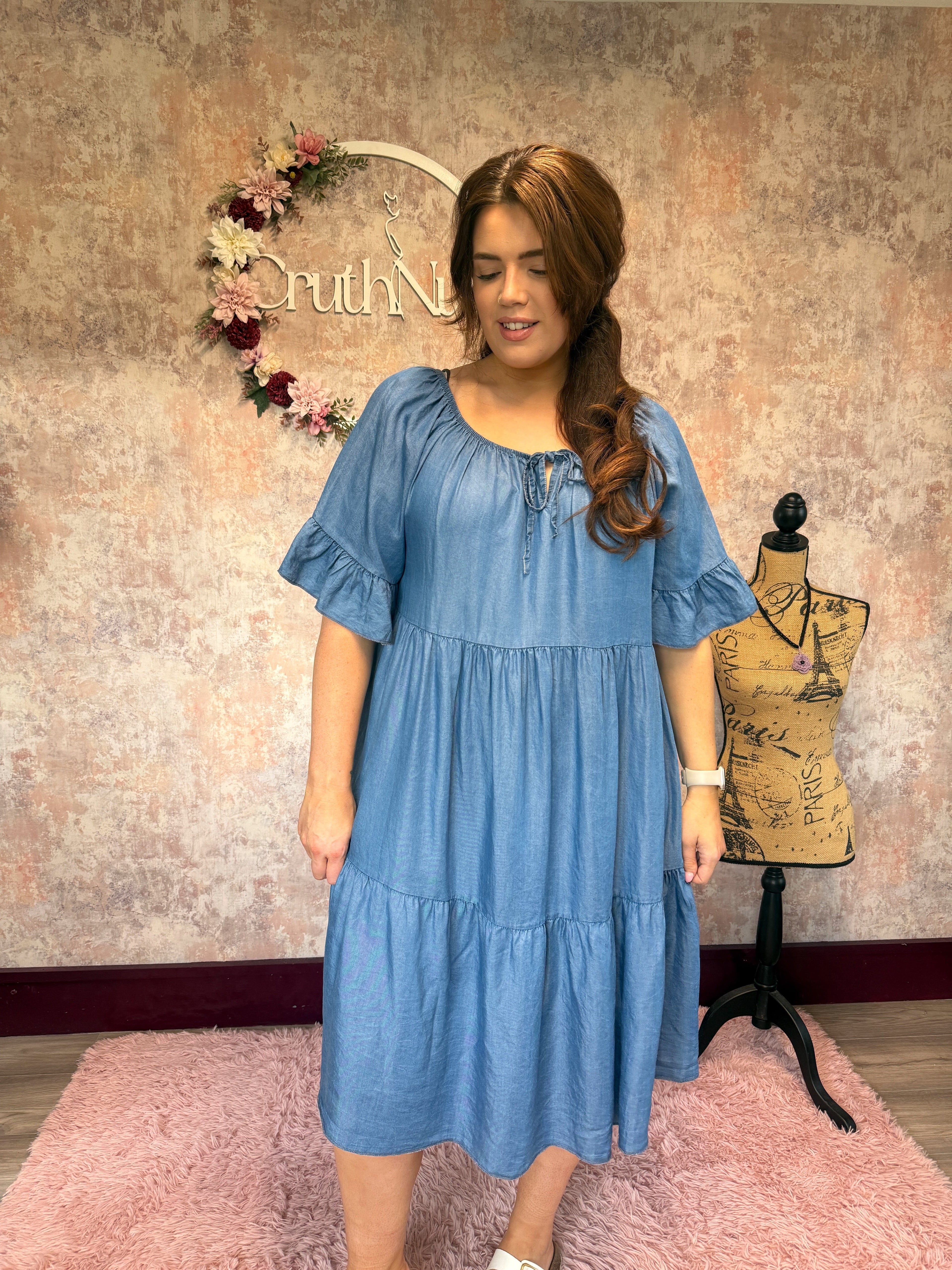 Tencil denim dress