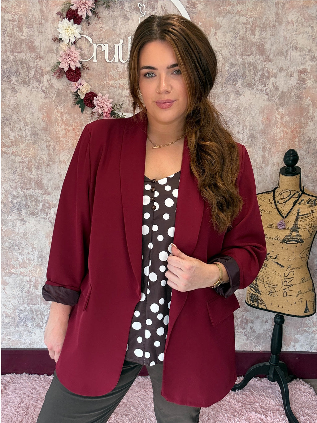 The "Trail Blazer" Burgundy