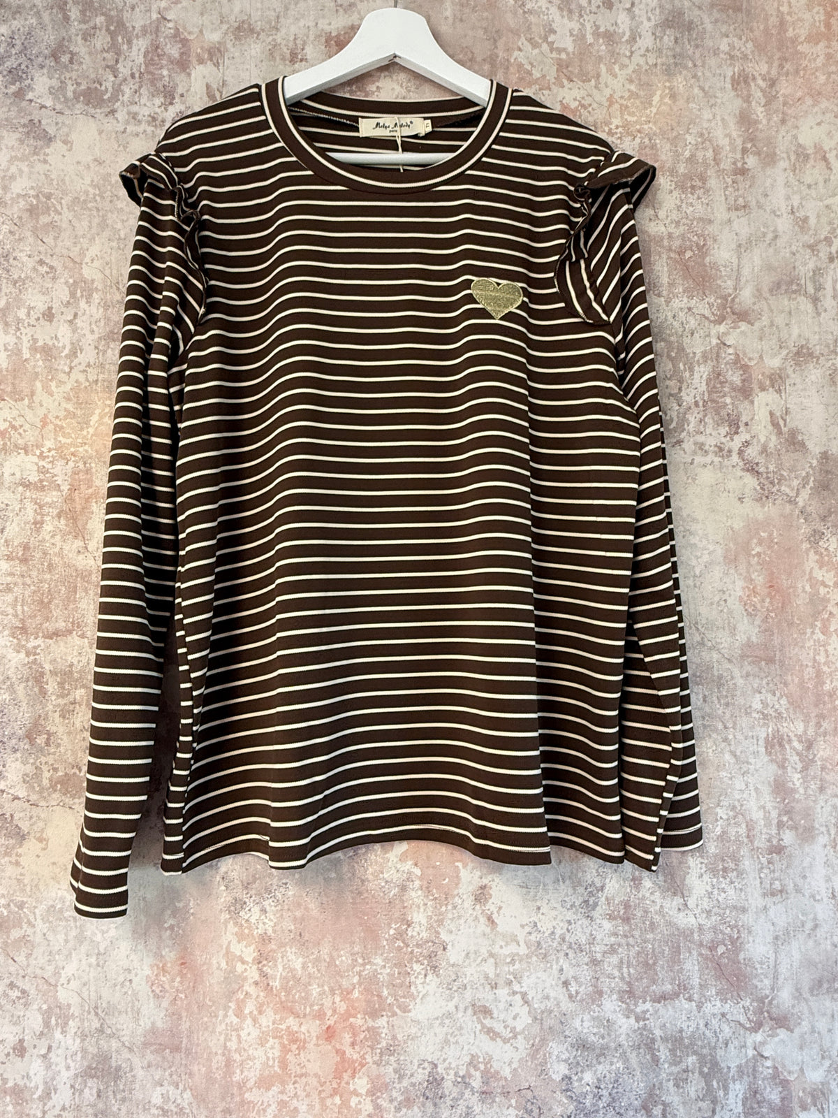 Striped Heart Top (2 Colours)