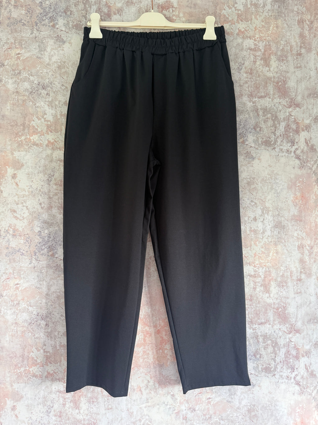 "I can do it all" Stretch Trousers Black