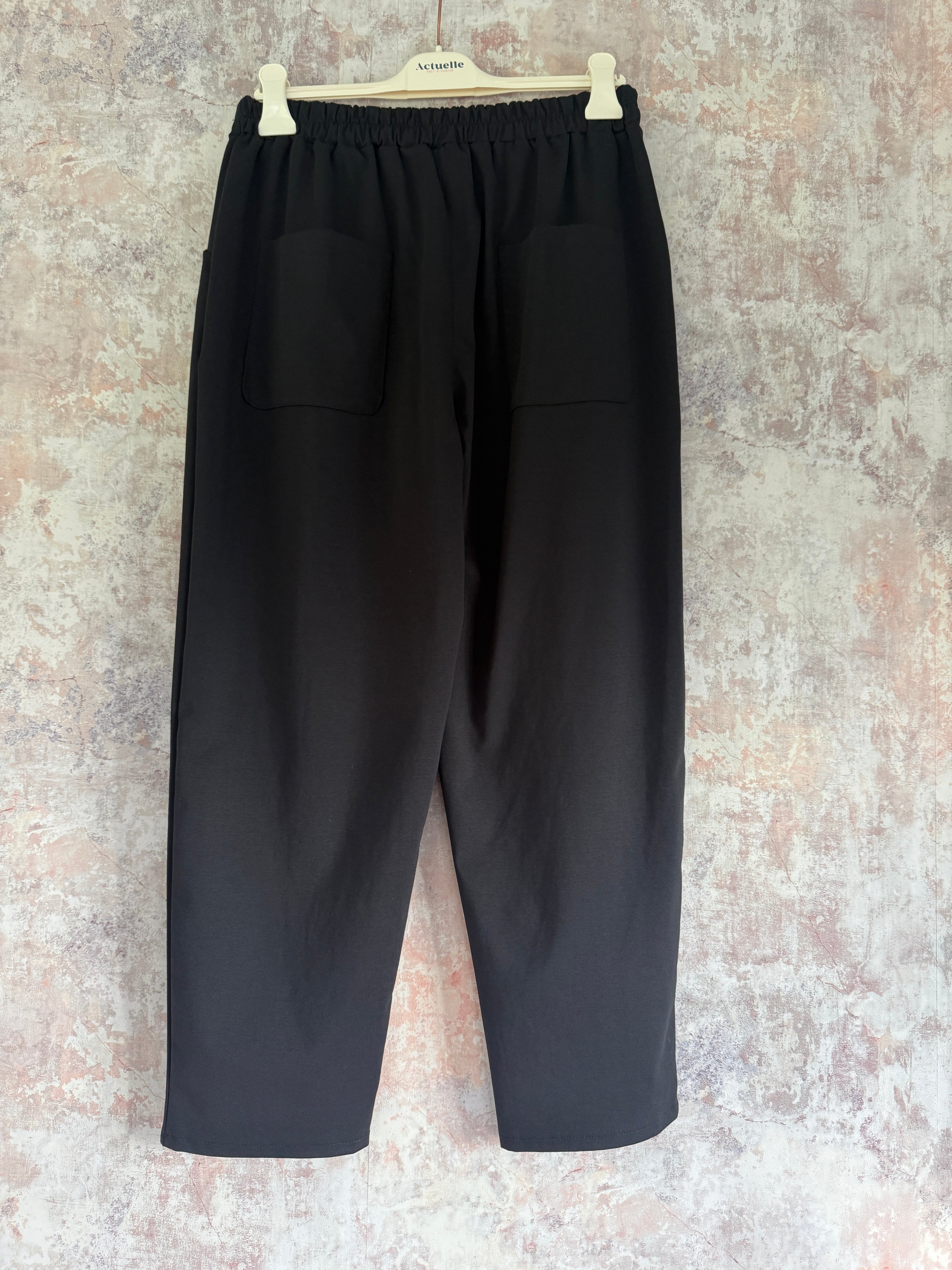 "I can do it all" Stretch Trousers Black