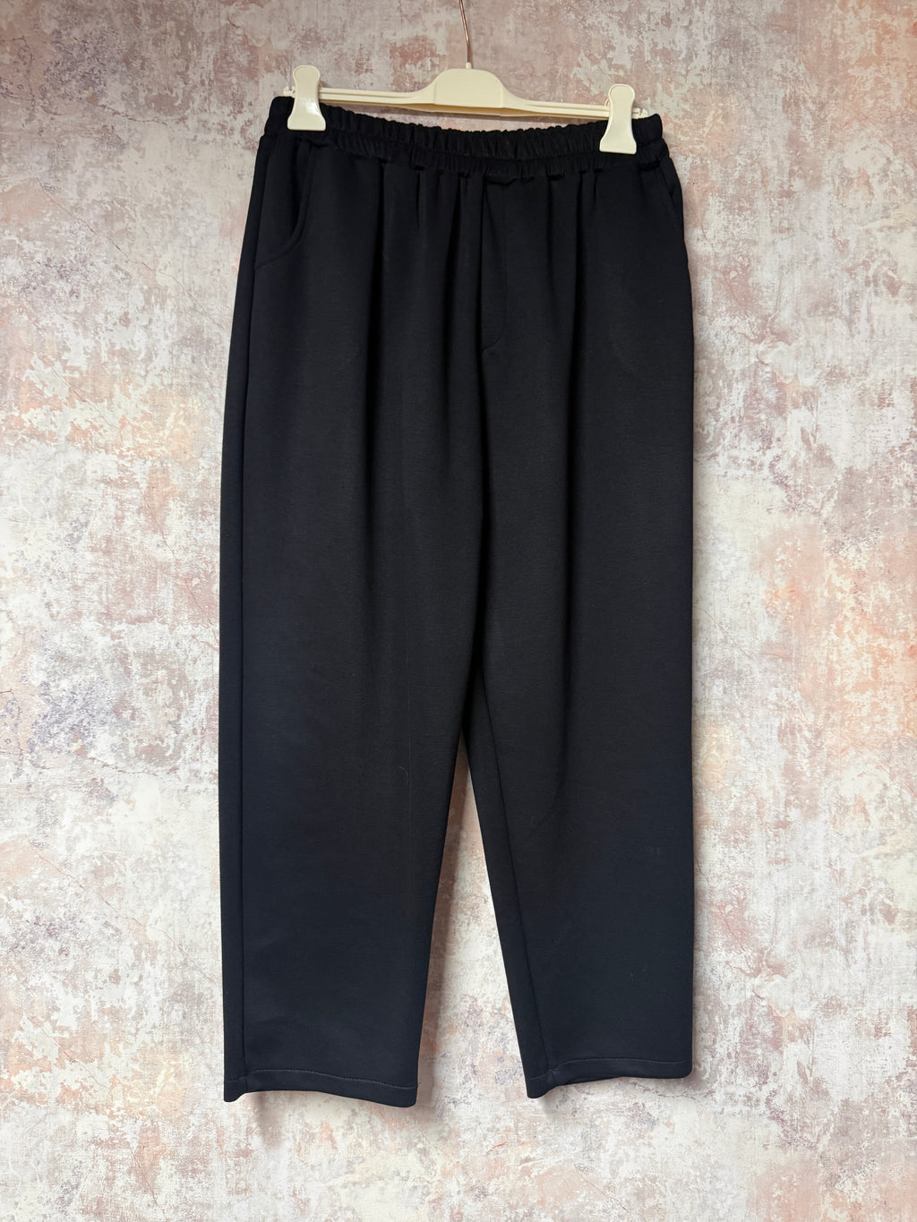 "I can do it all" Stretch Scuba Trousers Black