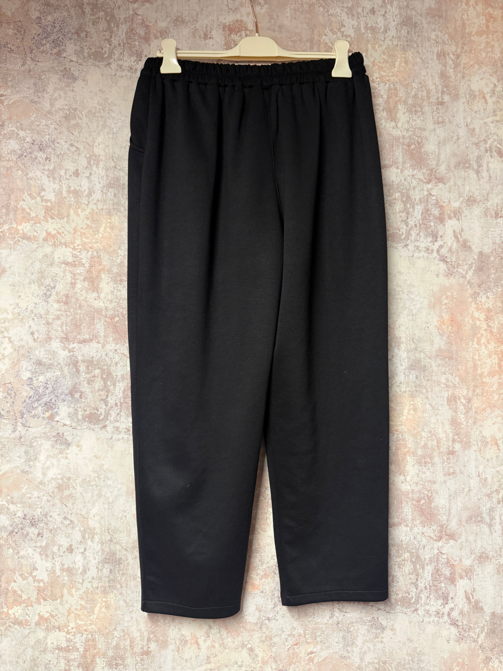 "I can do it all" Stretch Scuba Trousers Black