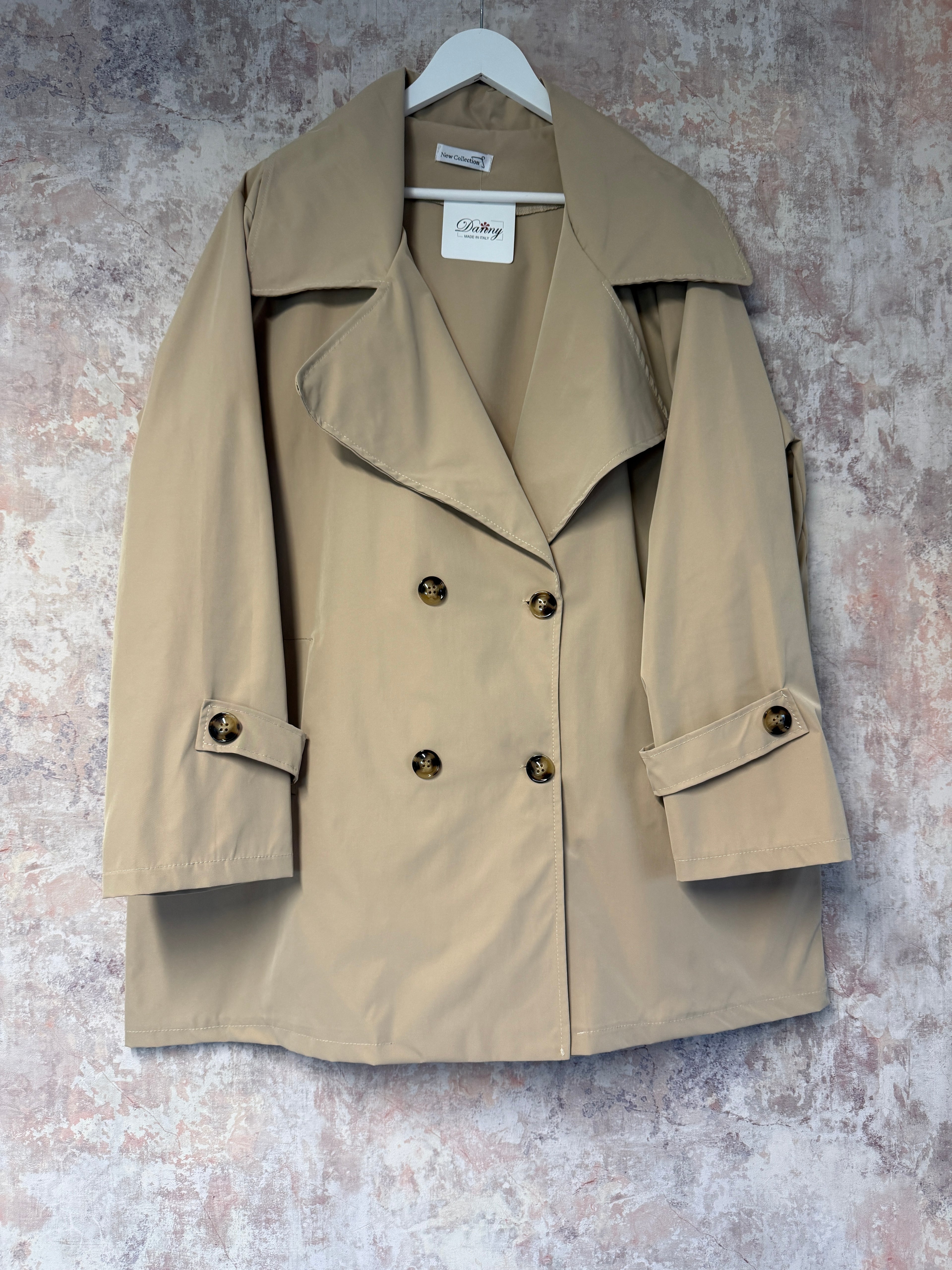 "Trendy Trench" Beige