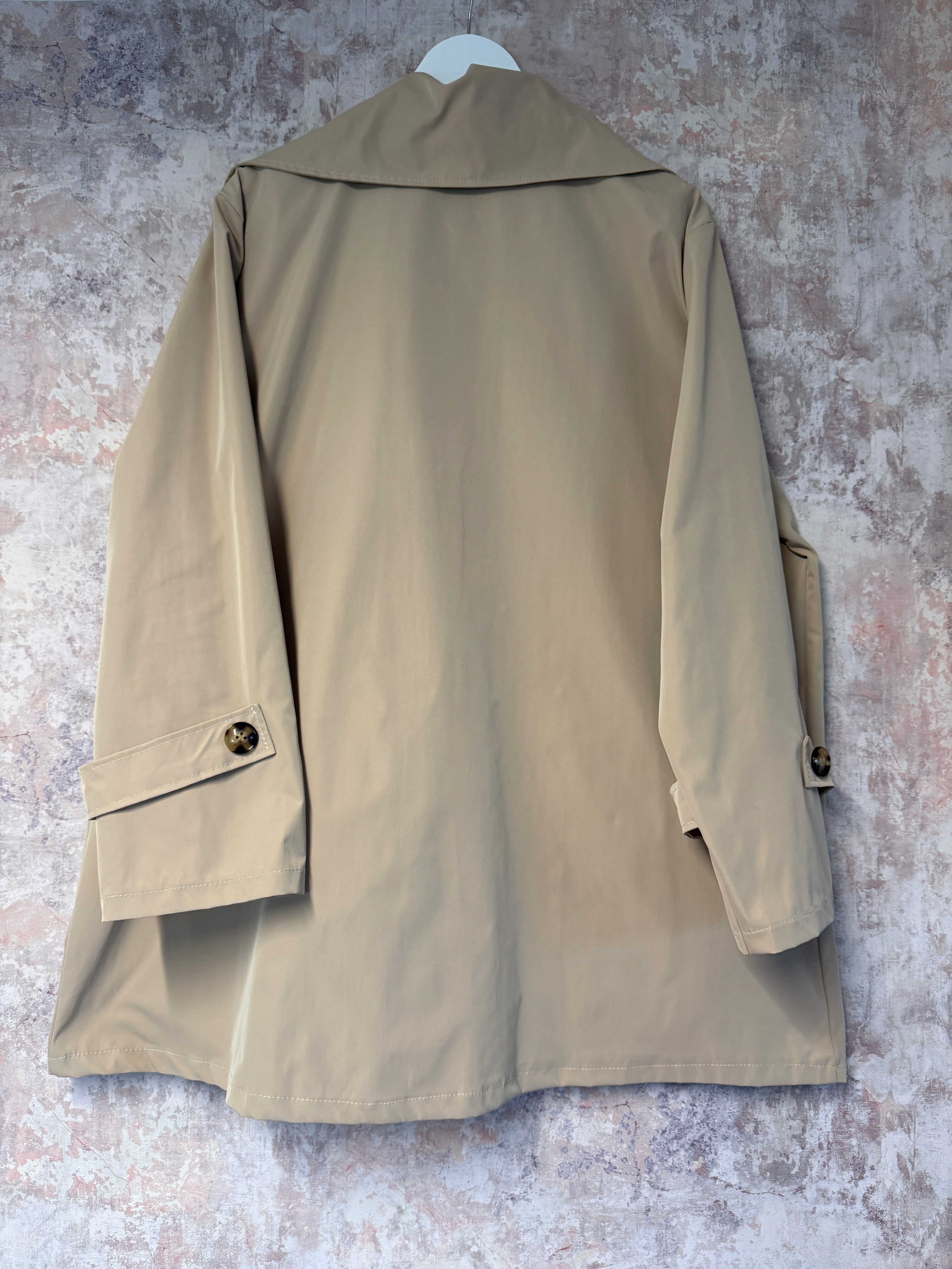 "Trendy Trench" Beige