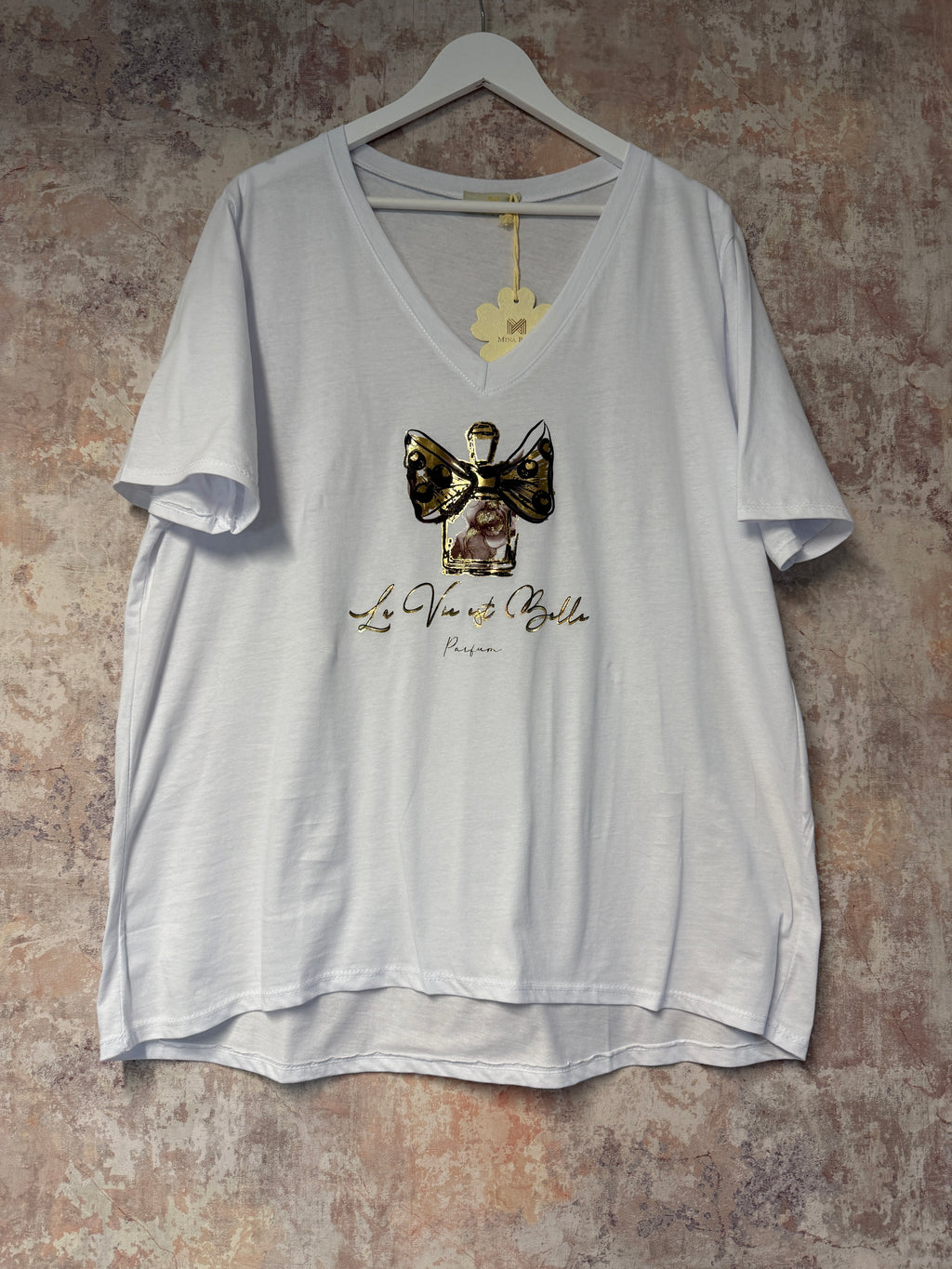 "Belle" Vneck Tshirt