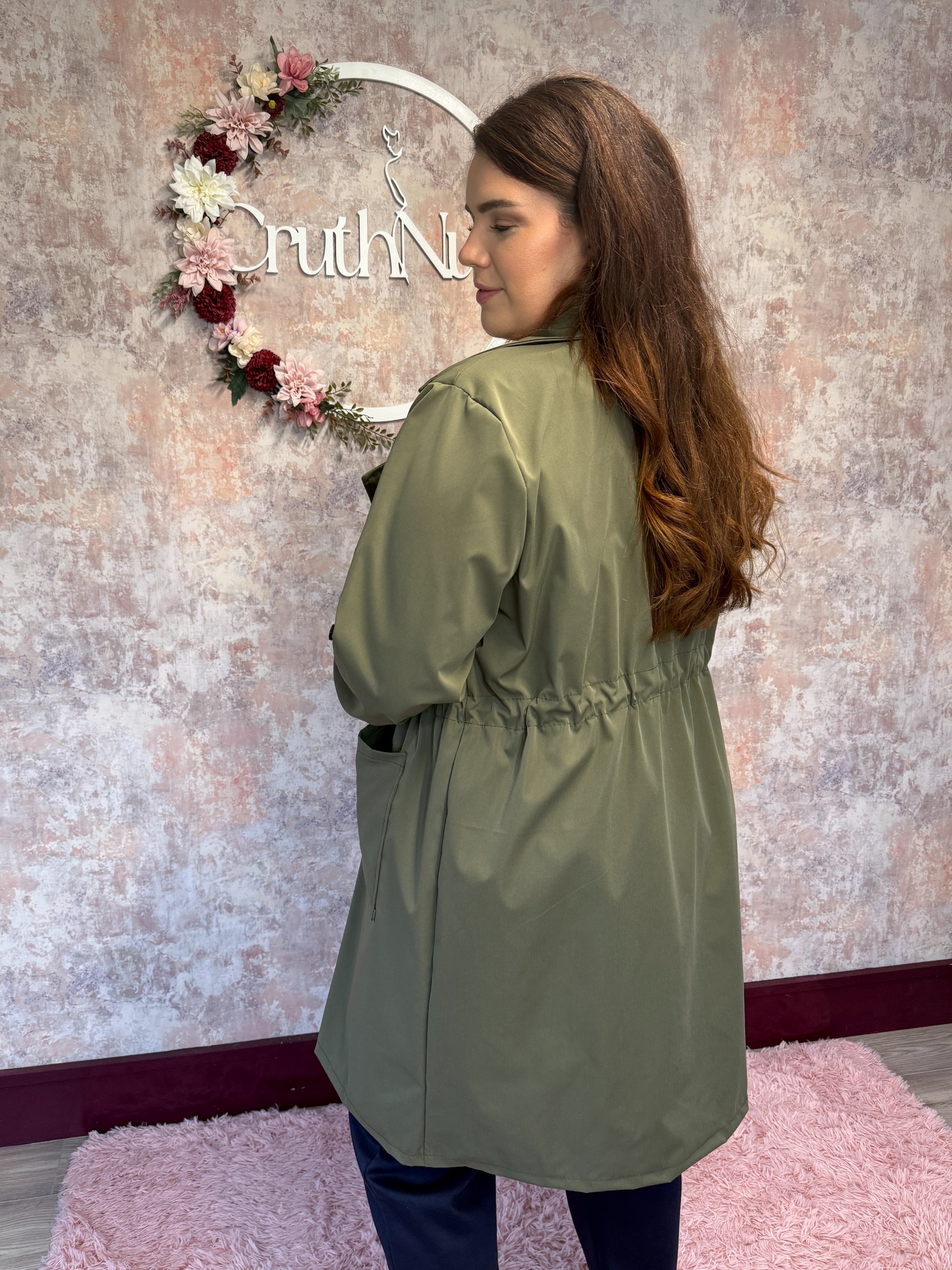 "Trusty Trench" khaki