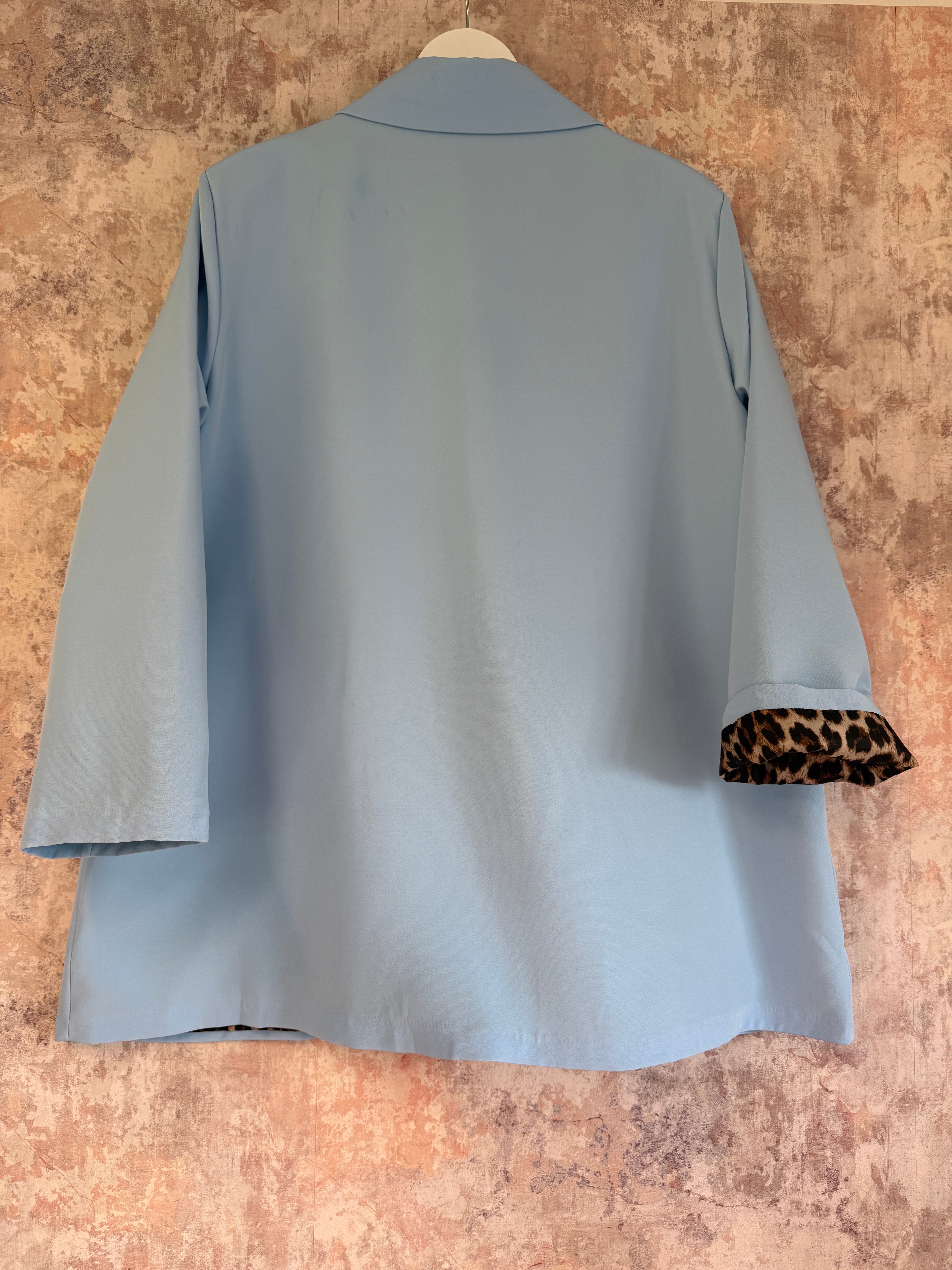 The "Trail Blazer"Blue & Leopard