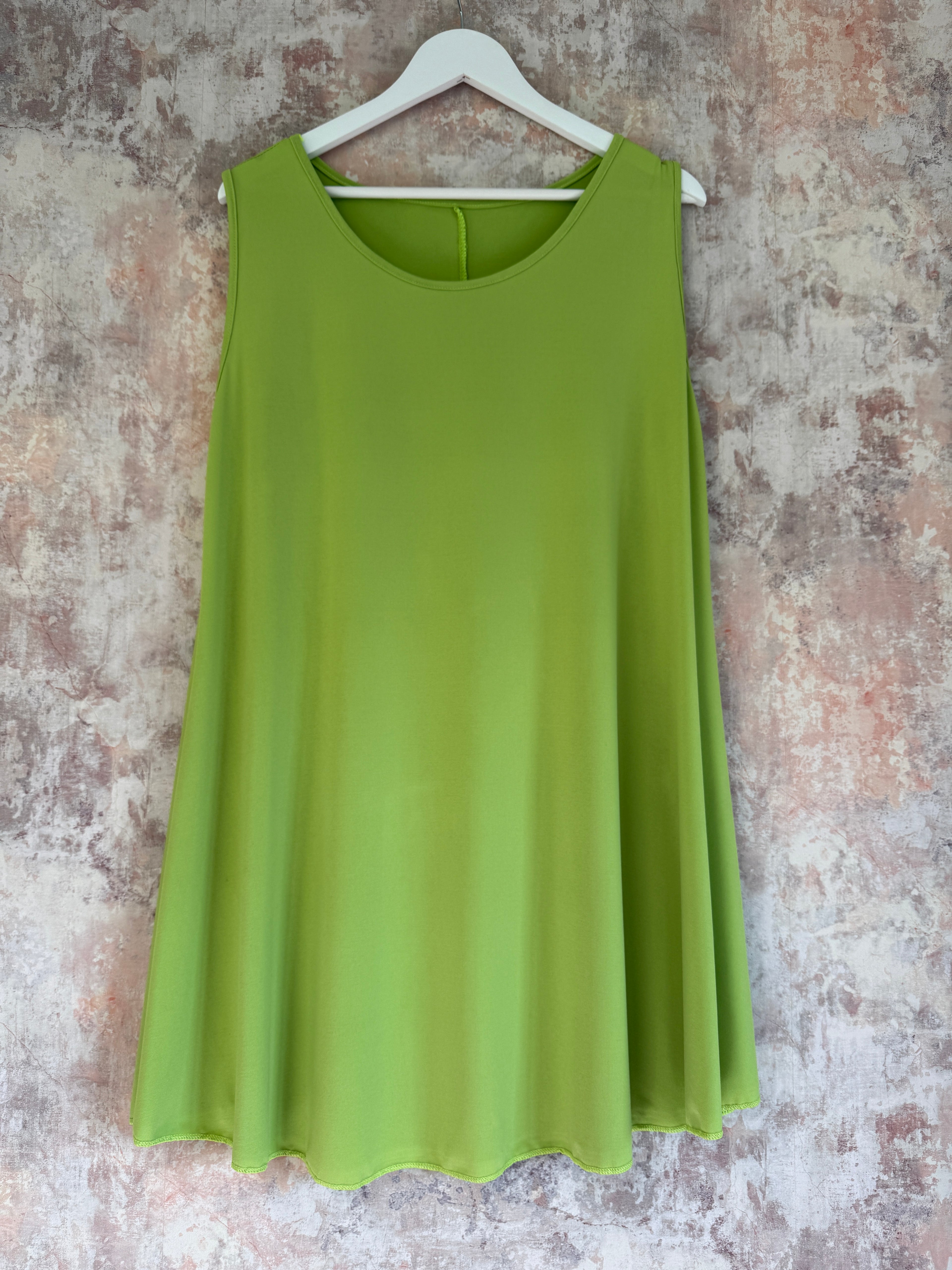 Swing style cami Lime Green