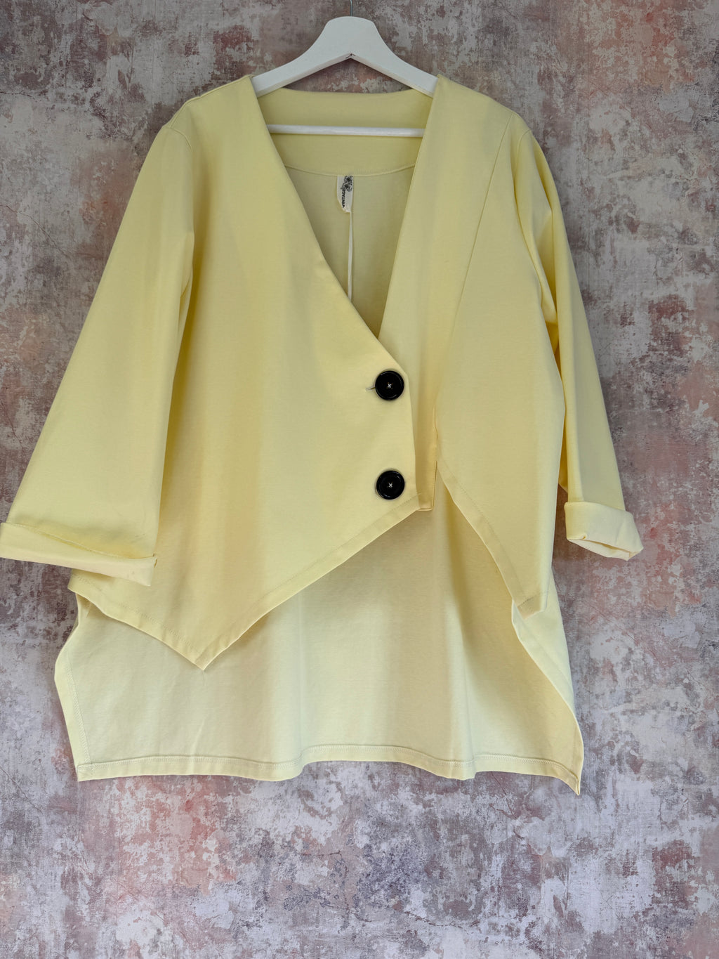 Wrap Style jacket Lemon