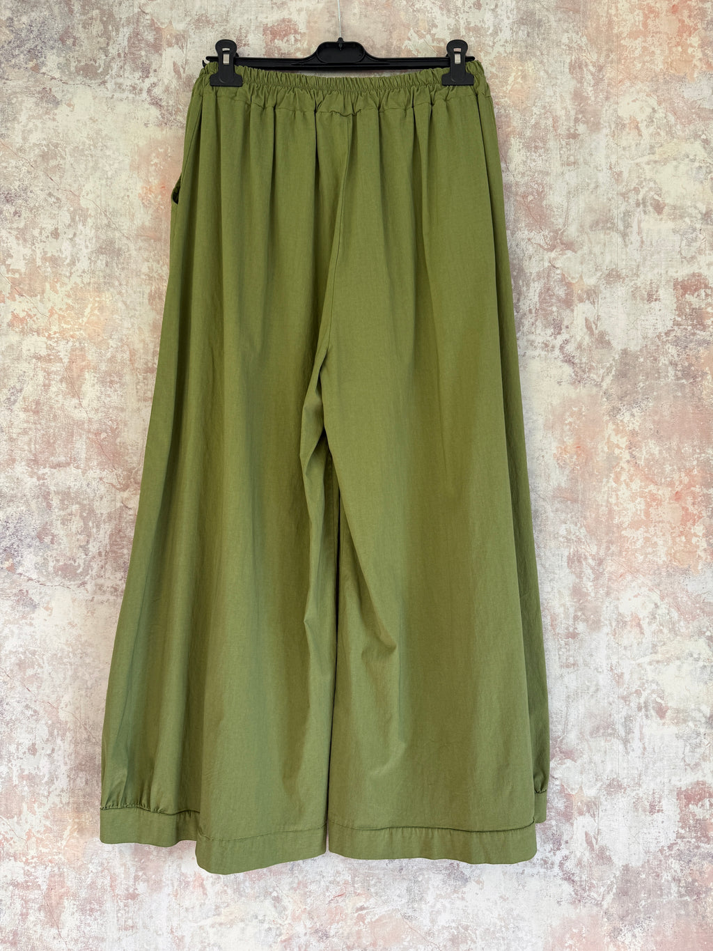 Olive Wide leg trousers