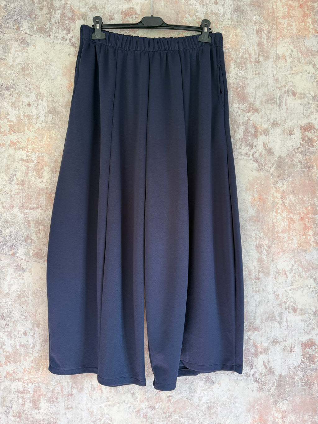 Barrel Style Culottes Navy