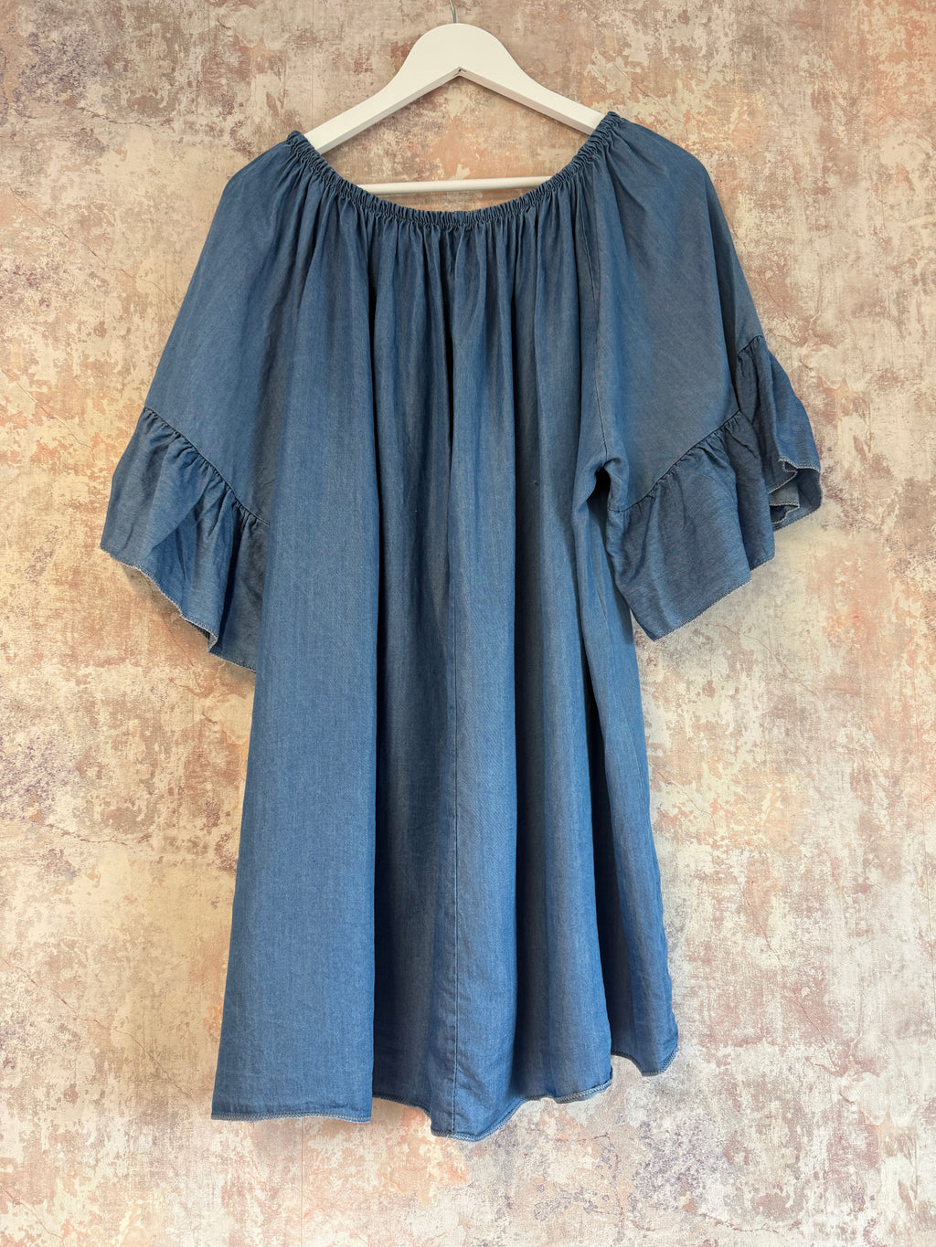 Tencil denim blouse
