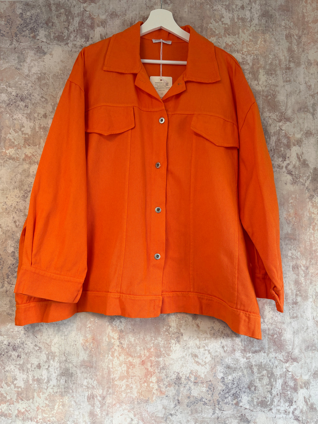 Derbhla Denim Jacket Orange