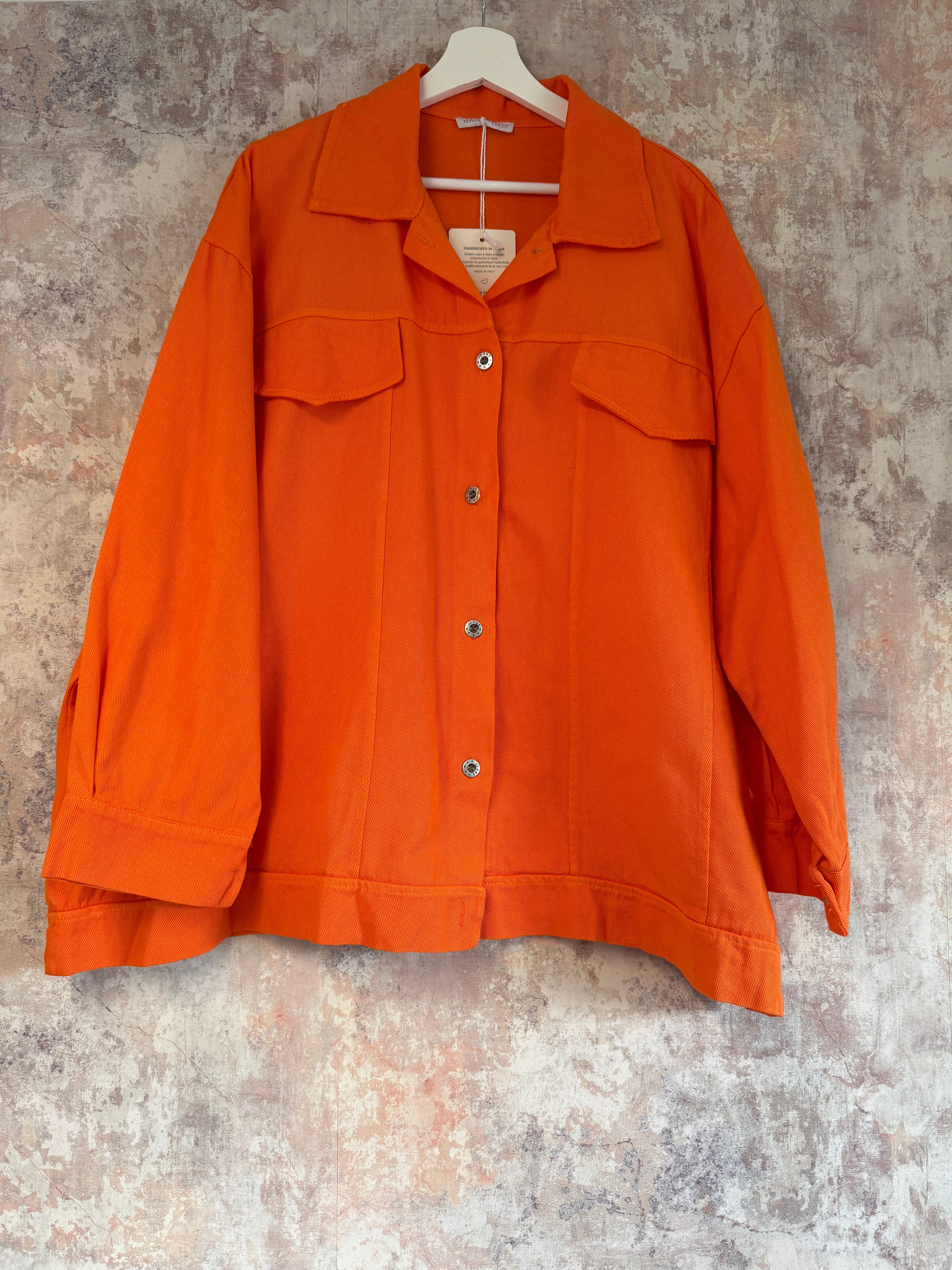 Derbhla Denim Jacket Orange