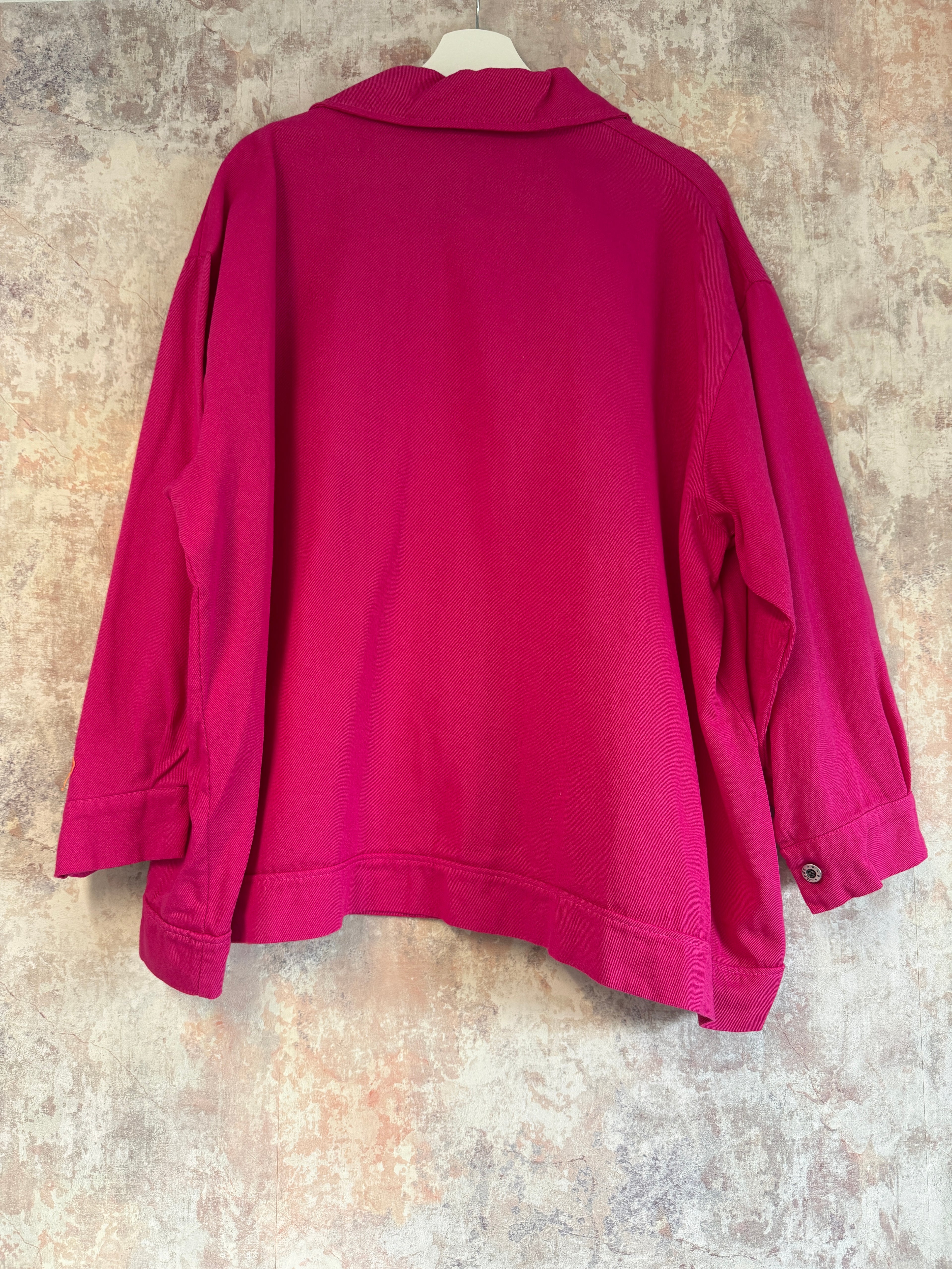 Derbhla Denim Jacket Pink