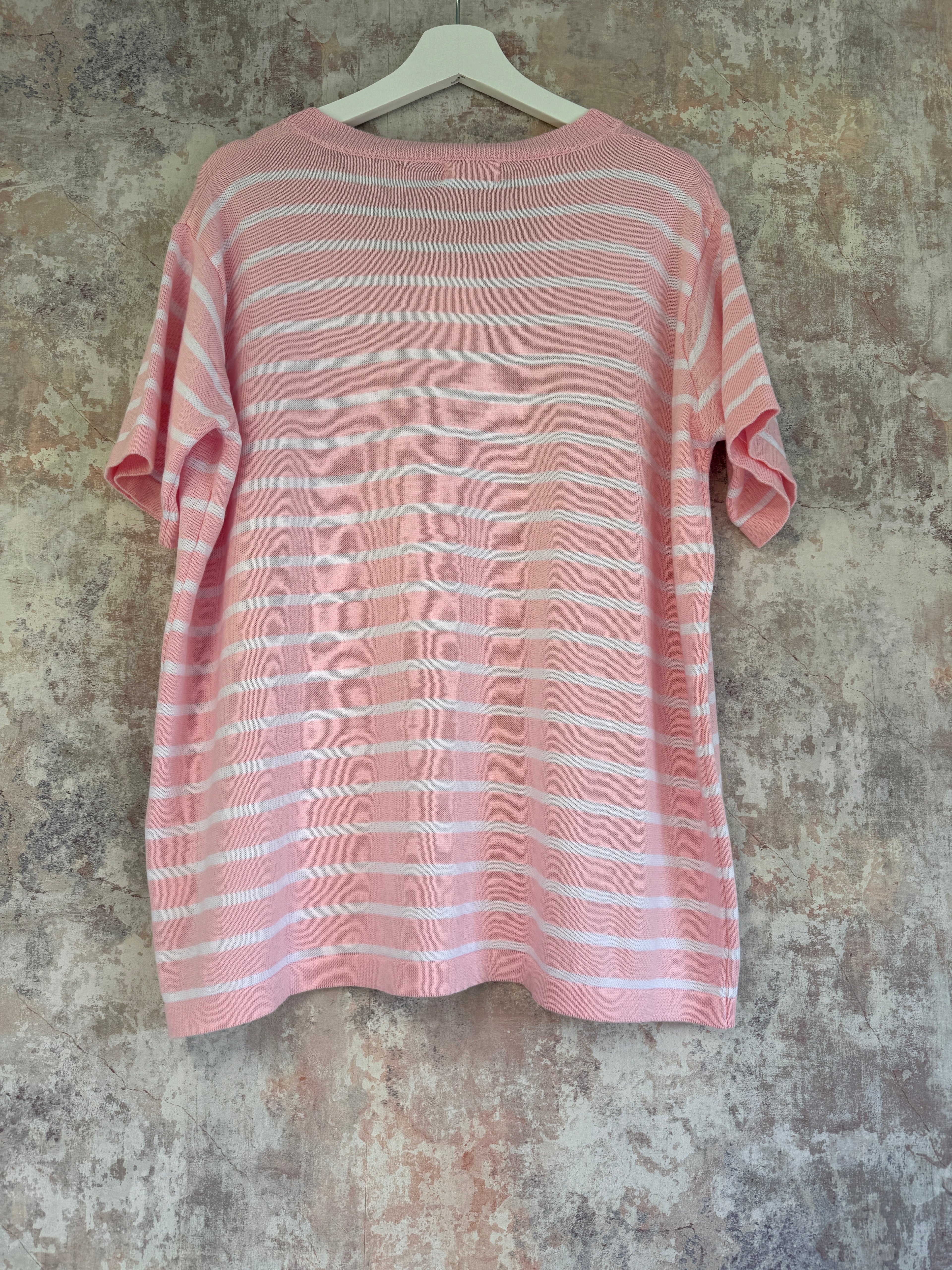 V neck knitted top