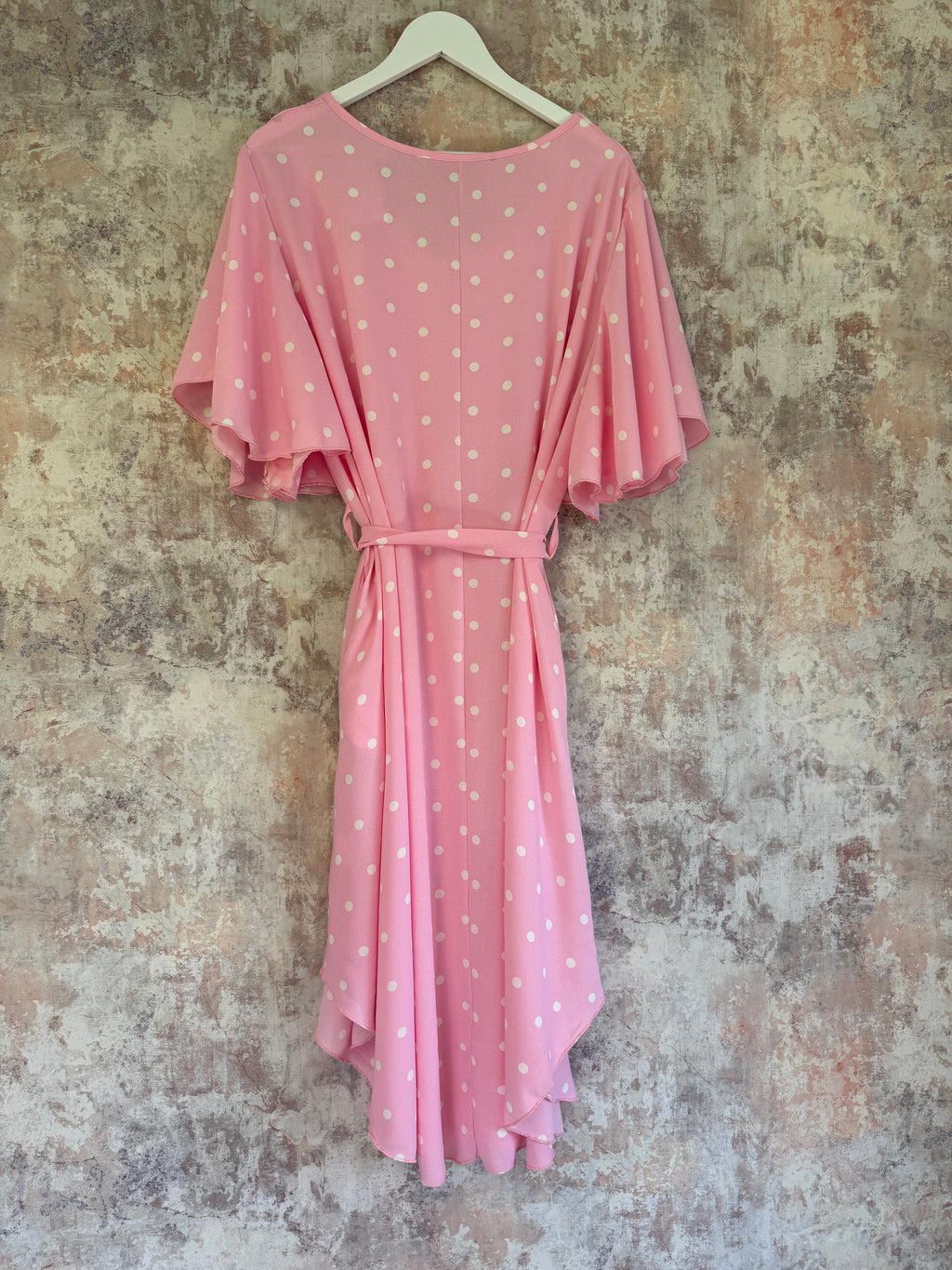 Polka Dot Dress Pink