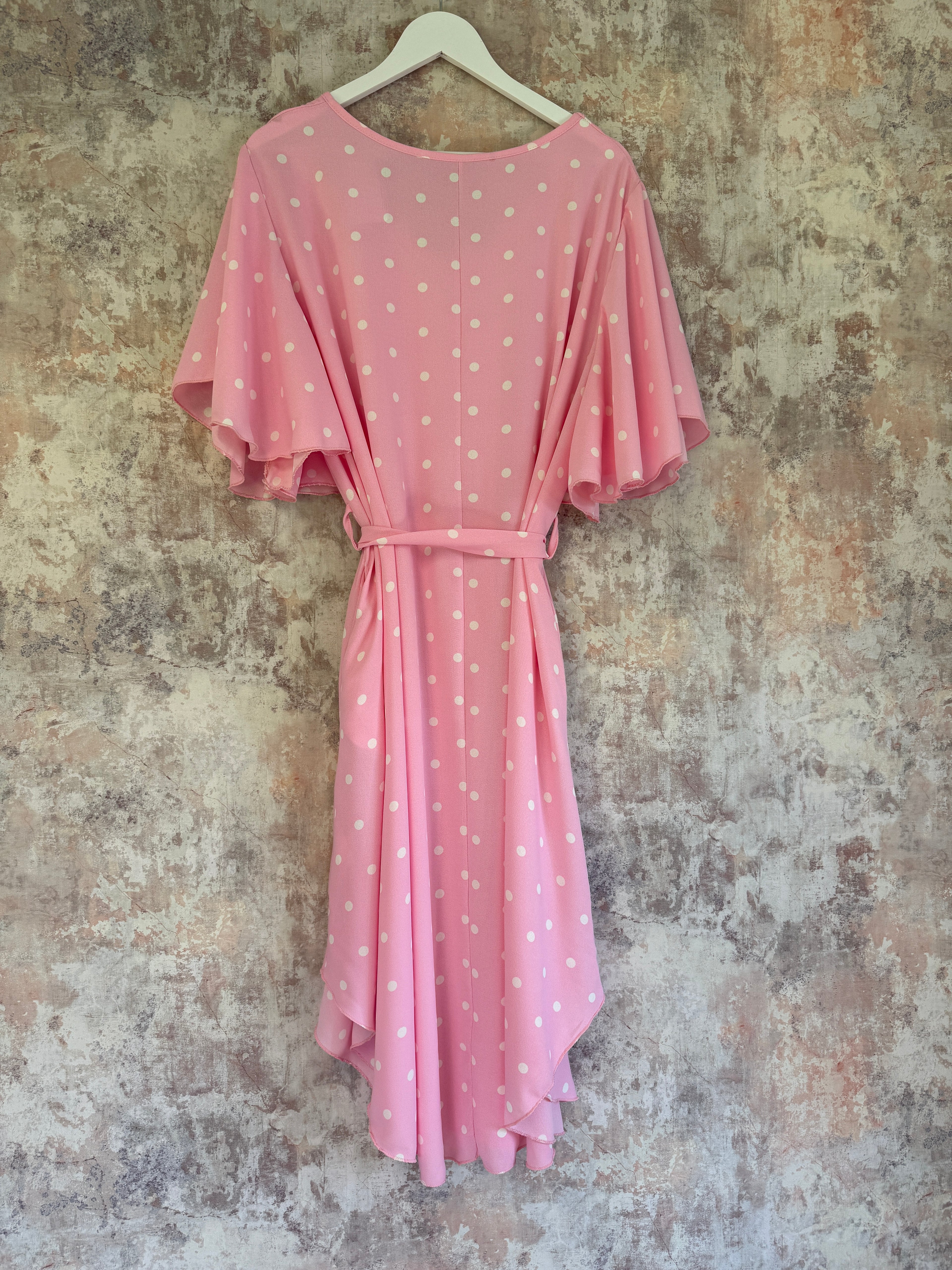 Polka Dot Dress Pink