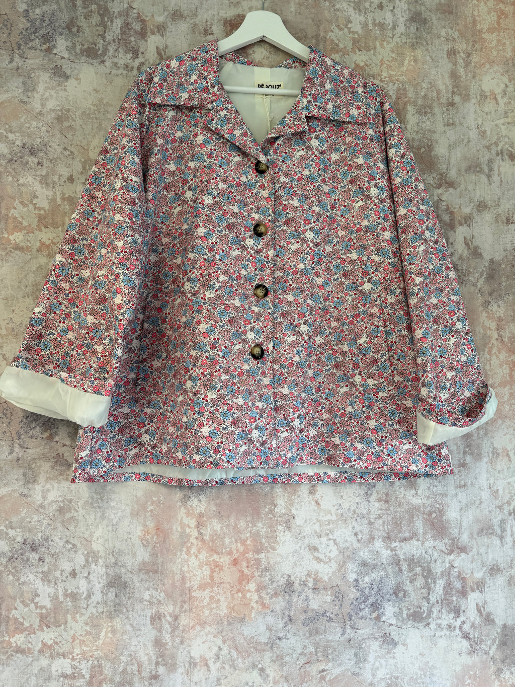 Floral Trench Pink