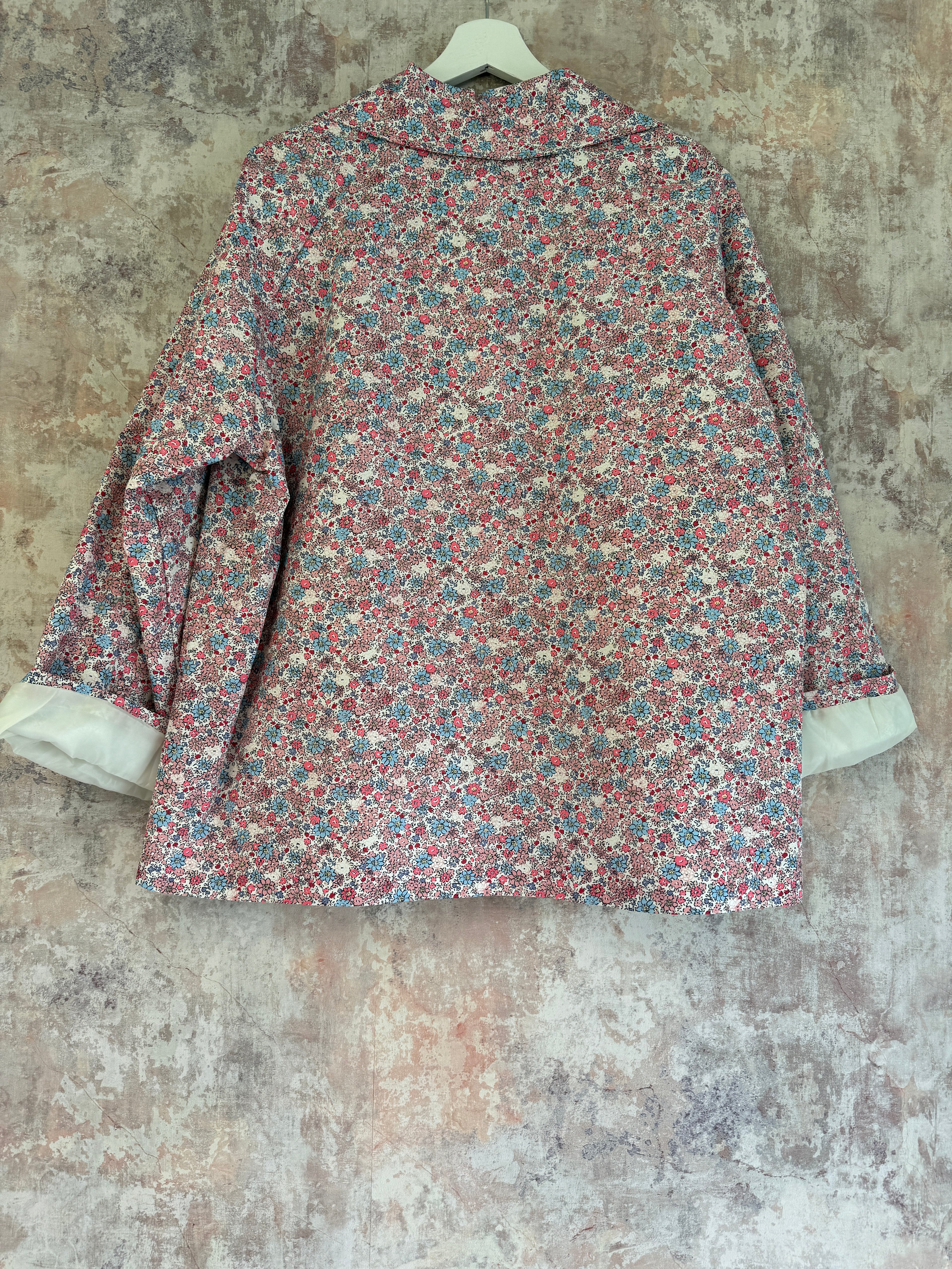 Floral Trench Pink