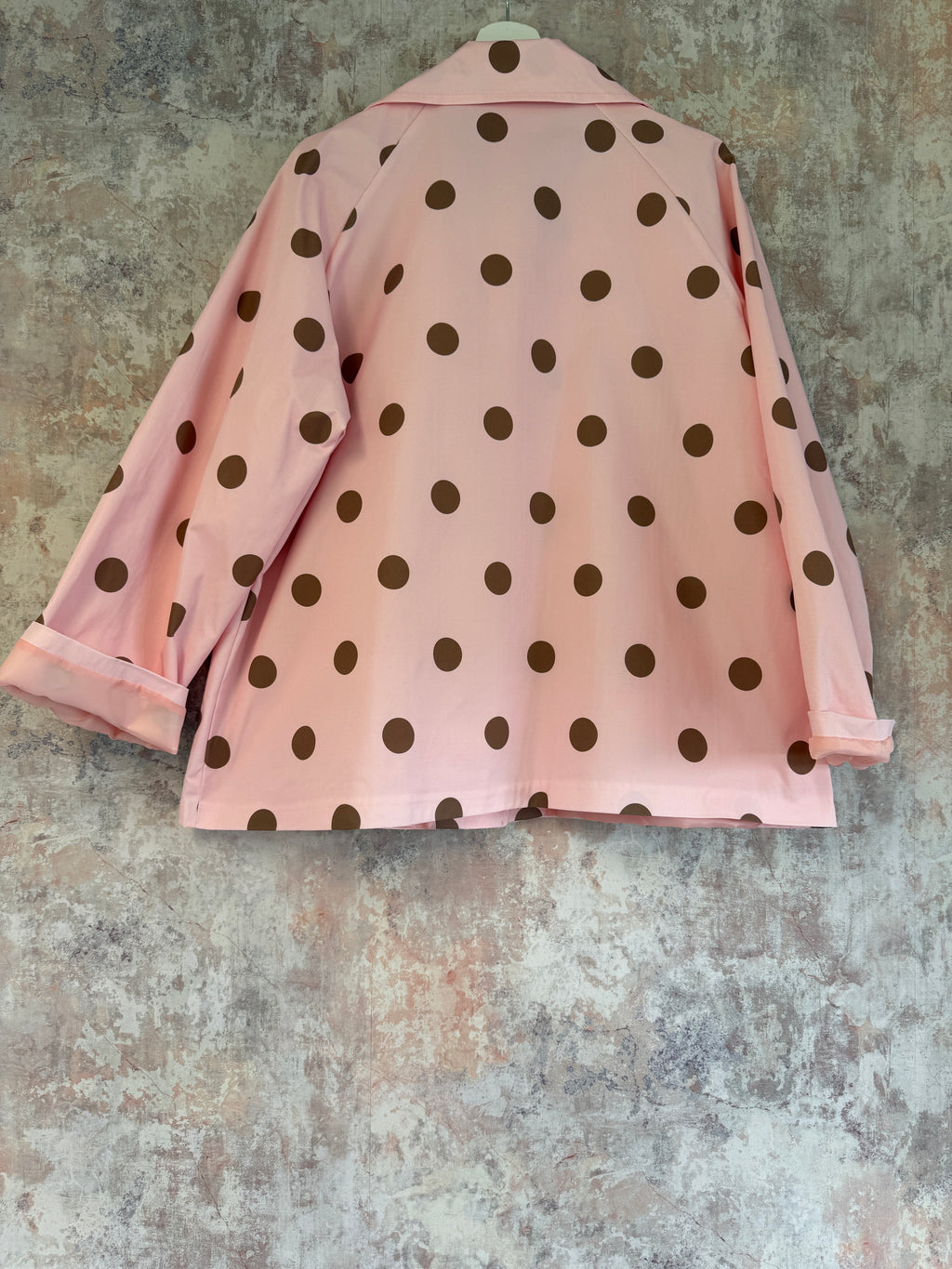 Polka dot Trench Pink