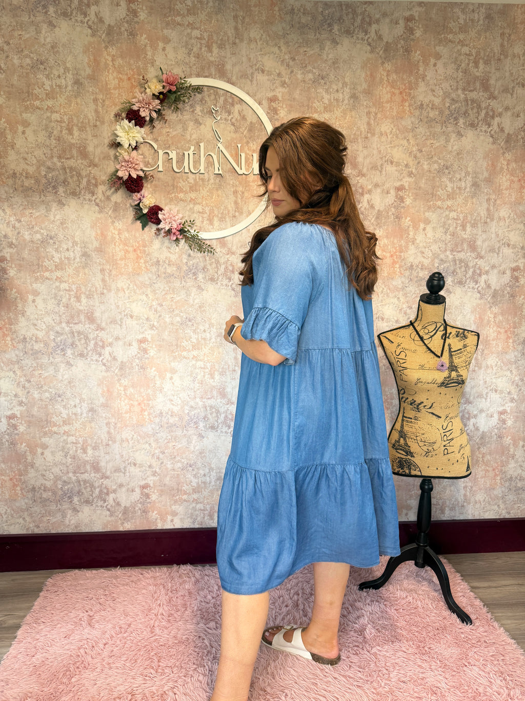 Tencil denim dress