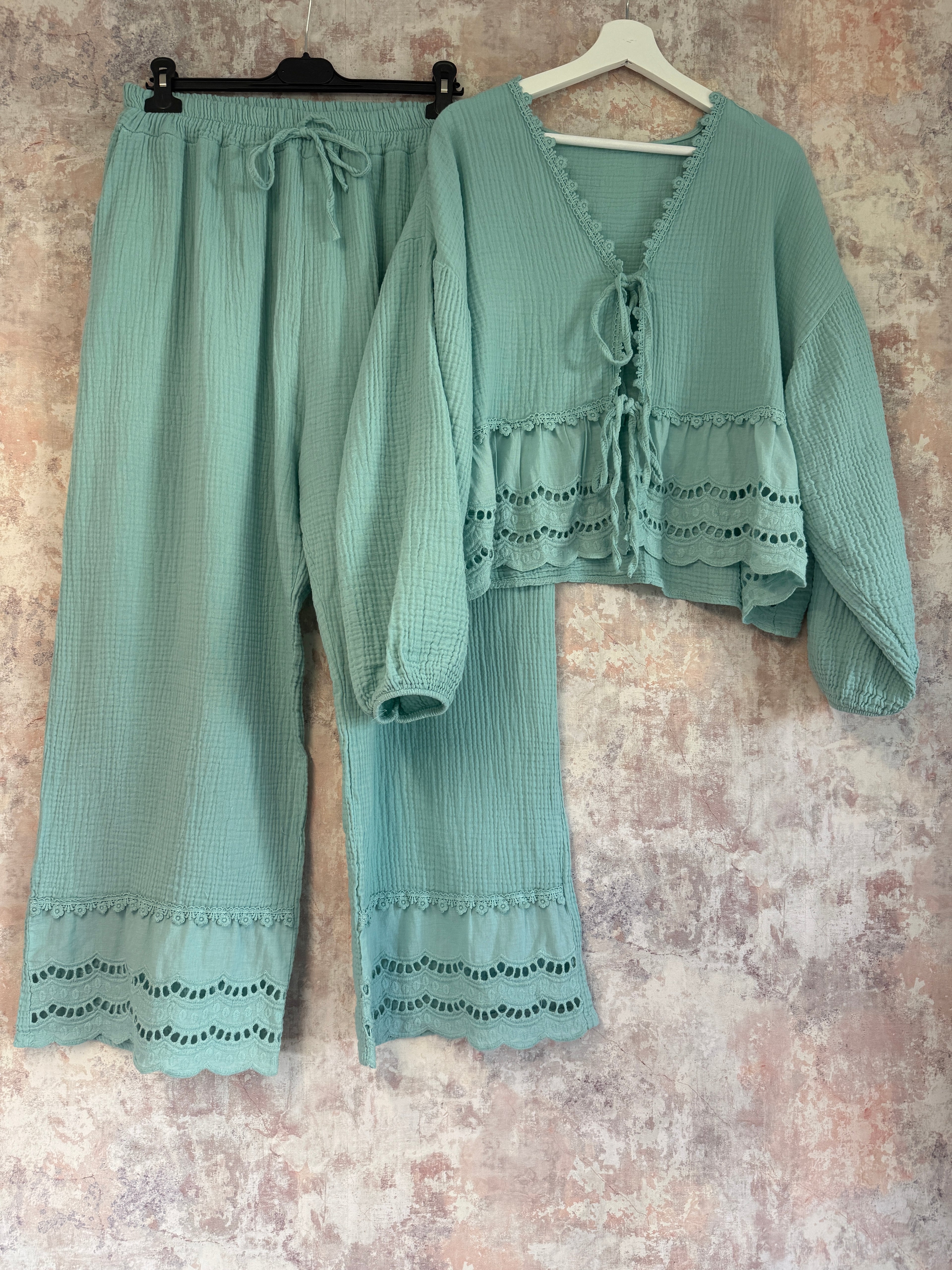"Summer Vibes" Cotton Co-Ord