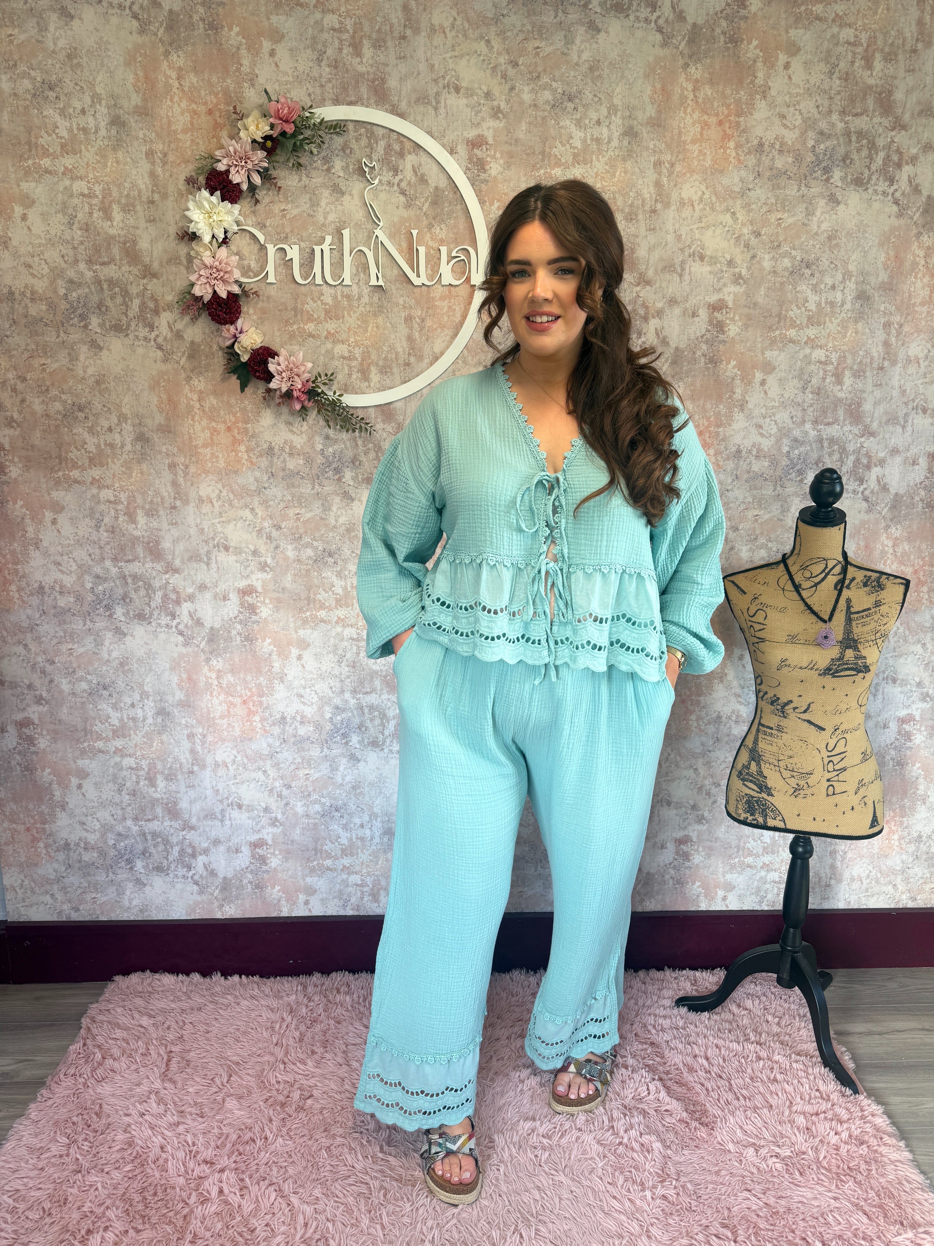 "Summer Vibes" Cotton Co-Ord