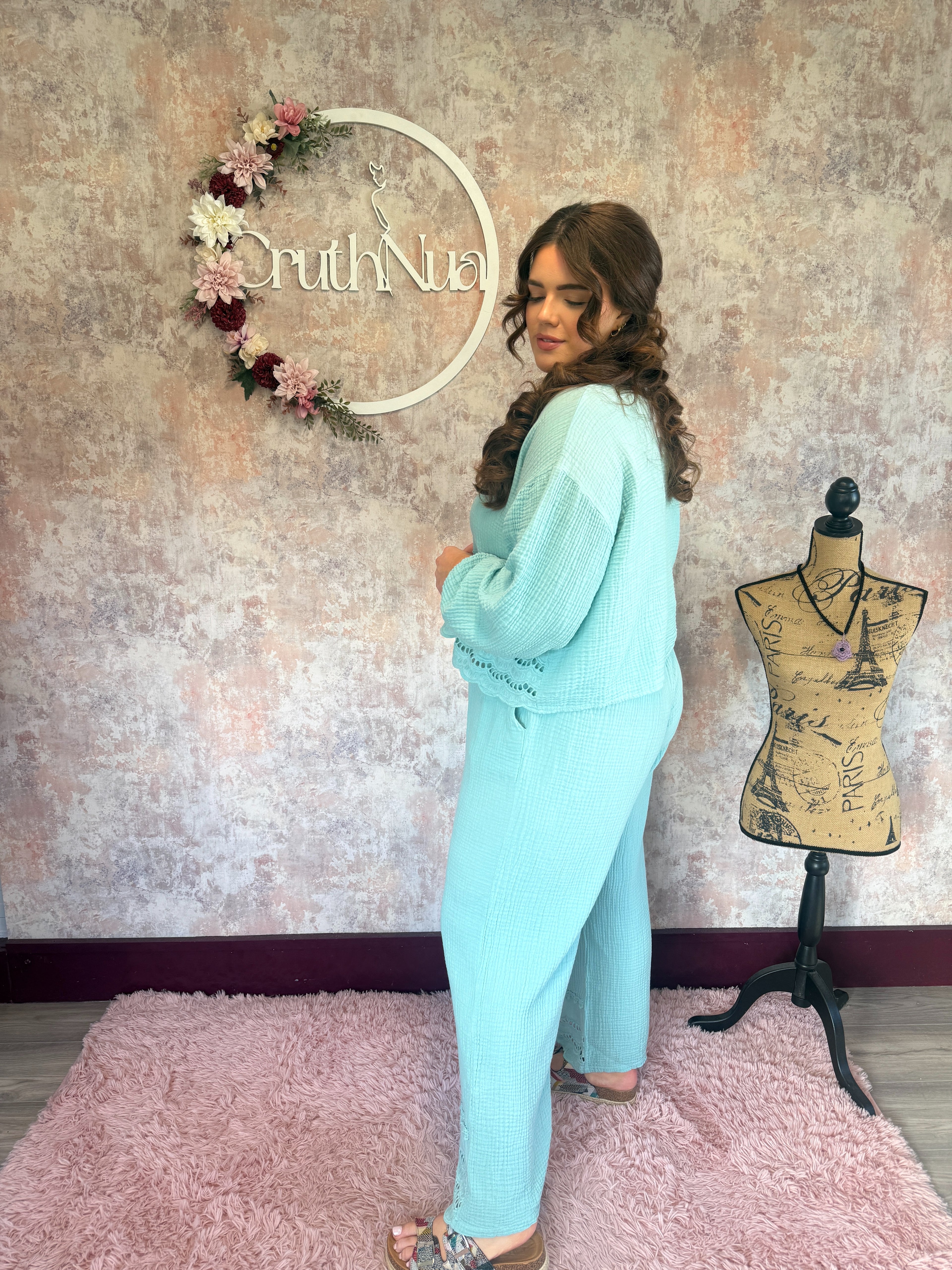 "Summer Vibes" Cotton Co-Ord