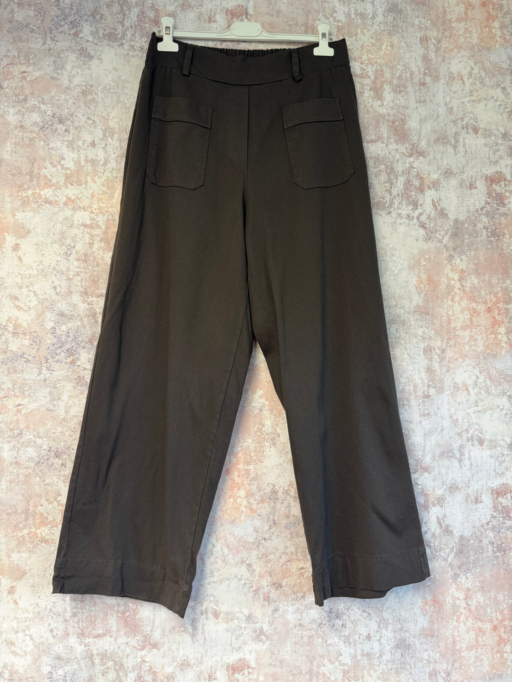 Ankle Grazer Cotton trousers brown
