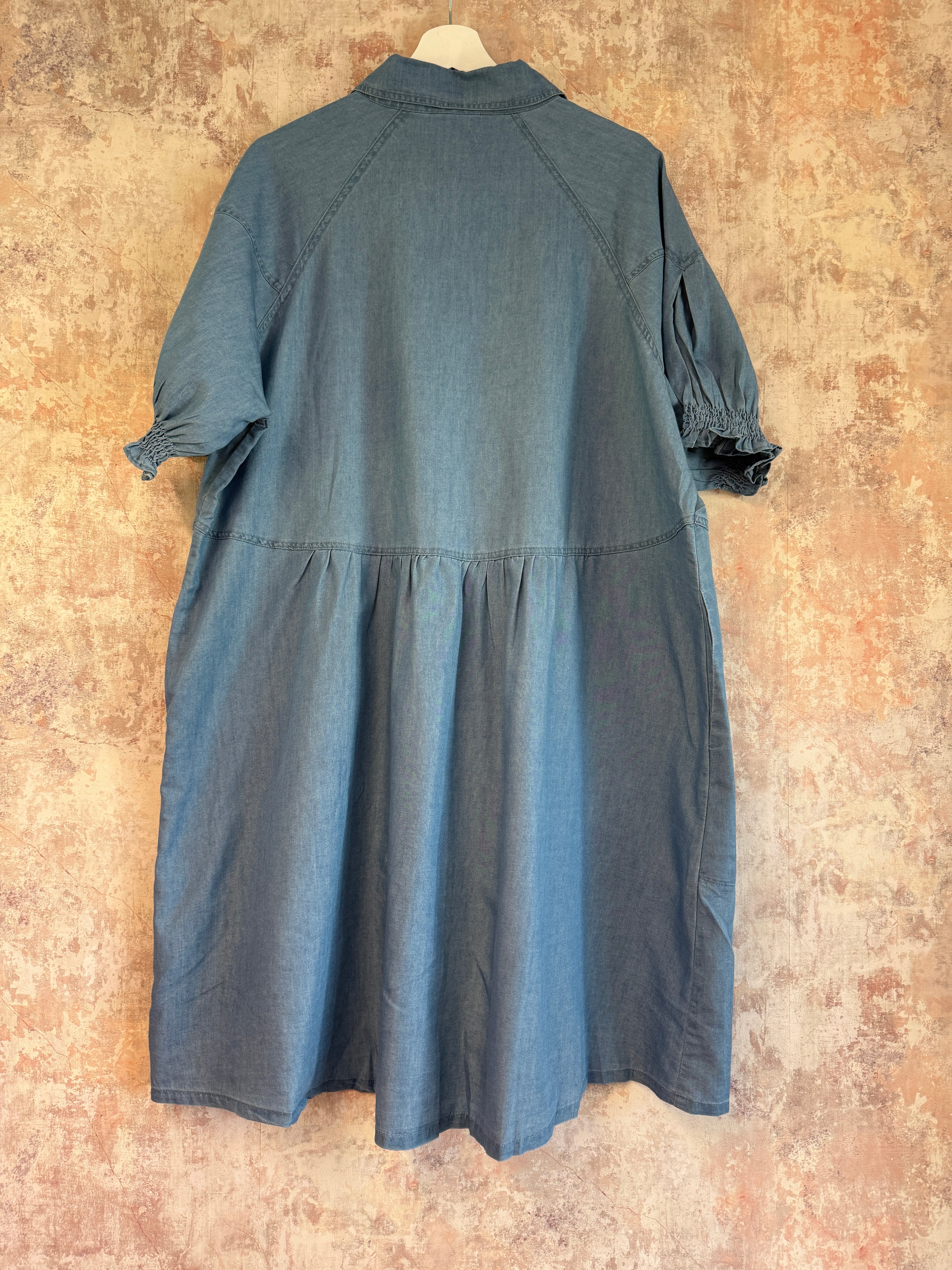Denim Skater Dress