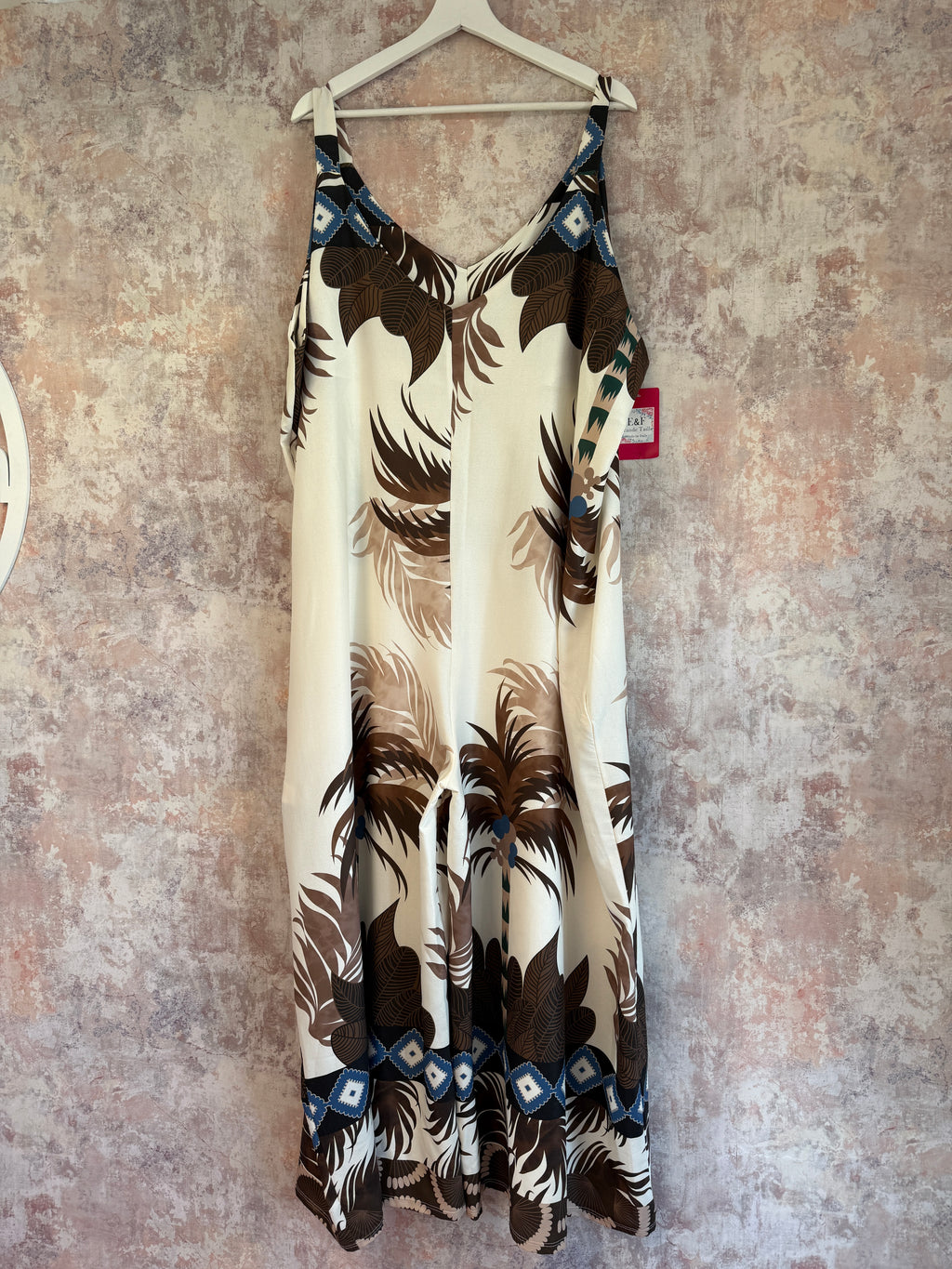 "Keep calm under the palms" jumpsuit