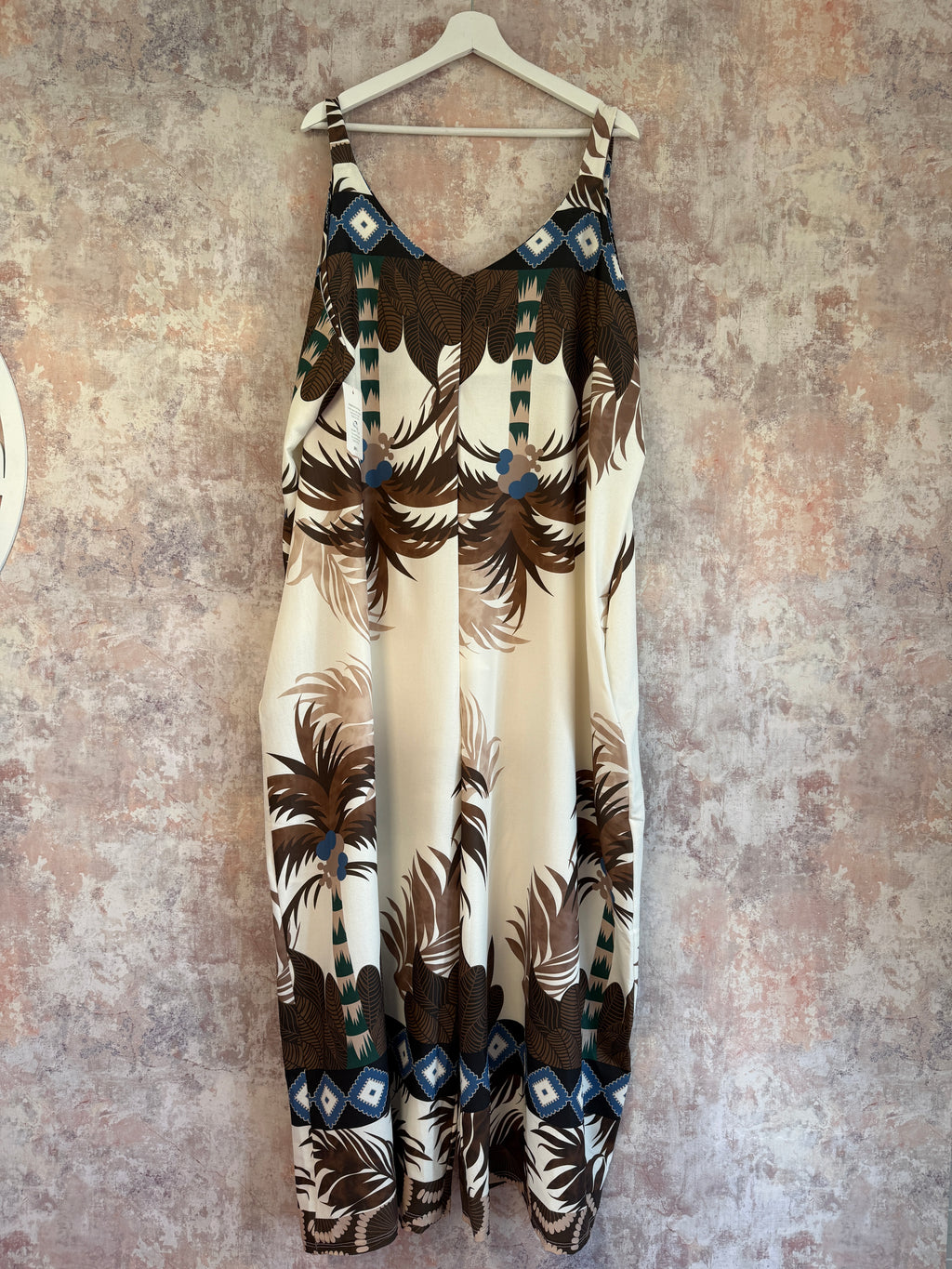 "Keep calm under the palms" jumpsuit