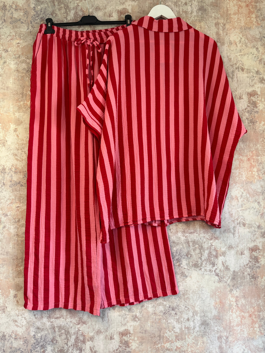 Striped Cotton Co-ord