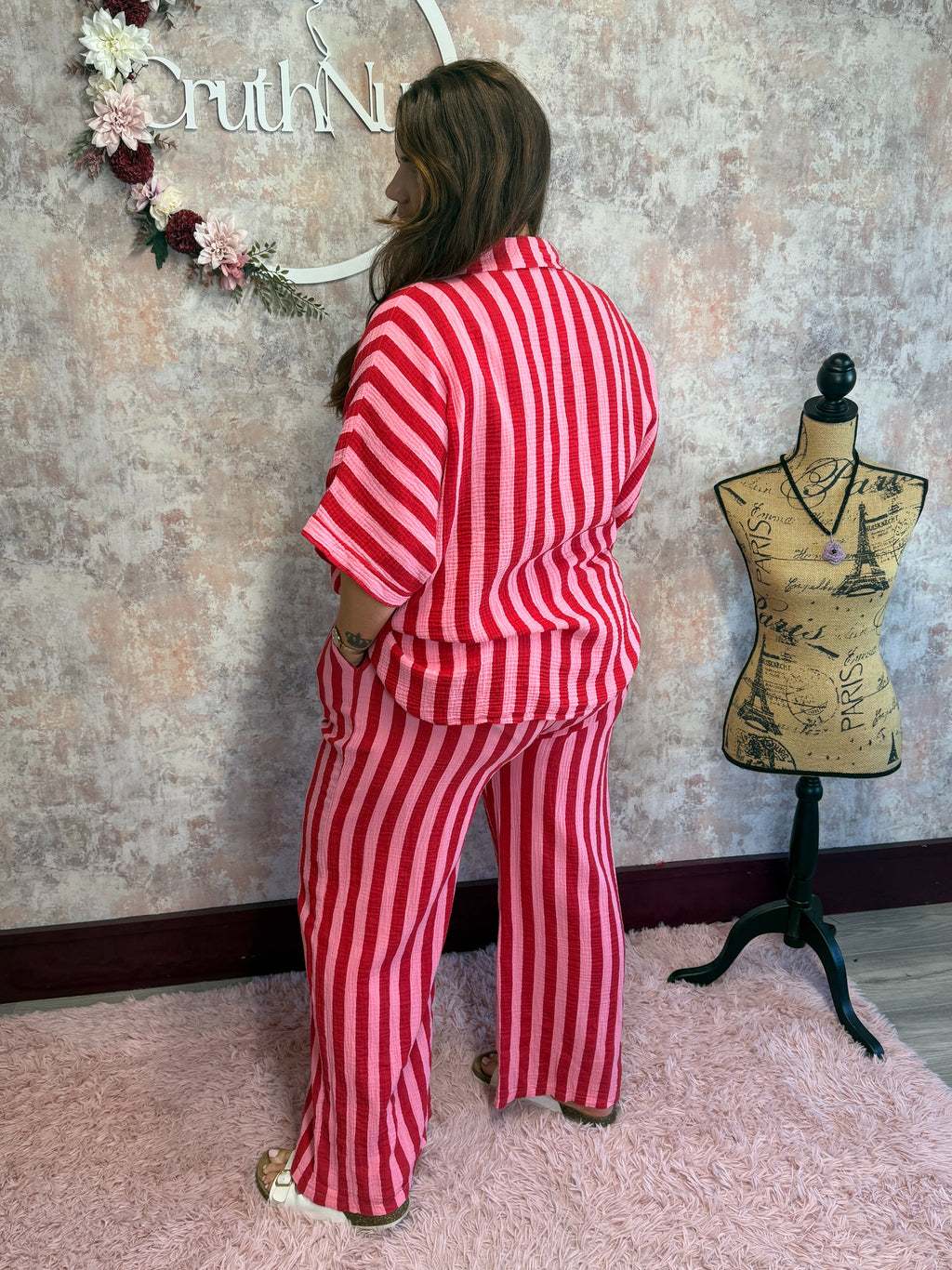 Striped Cotton Co-ord