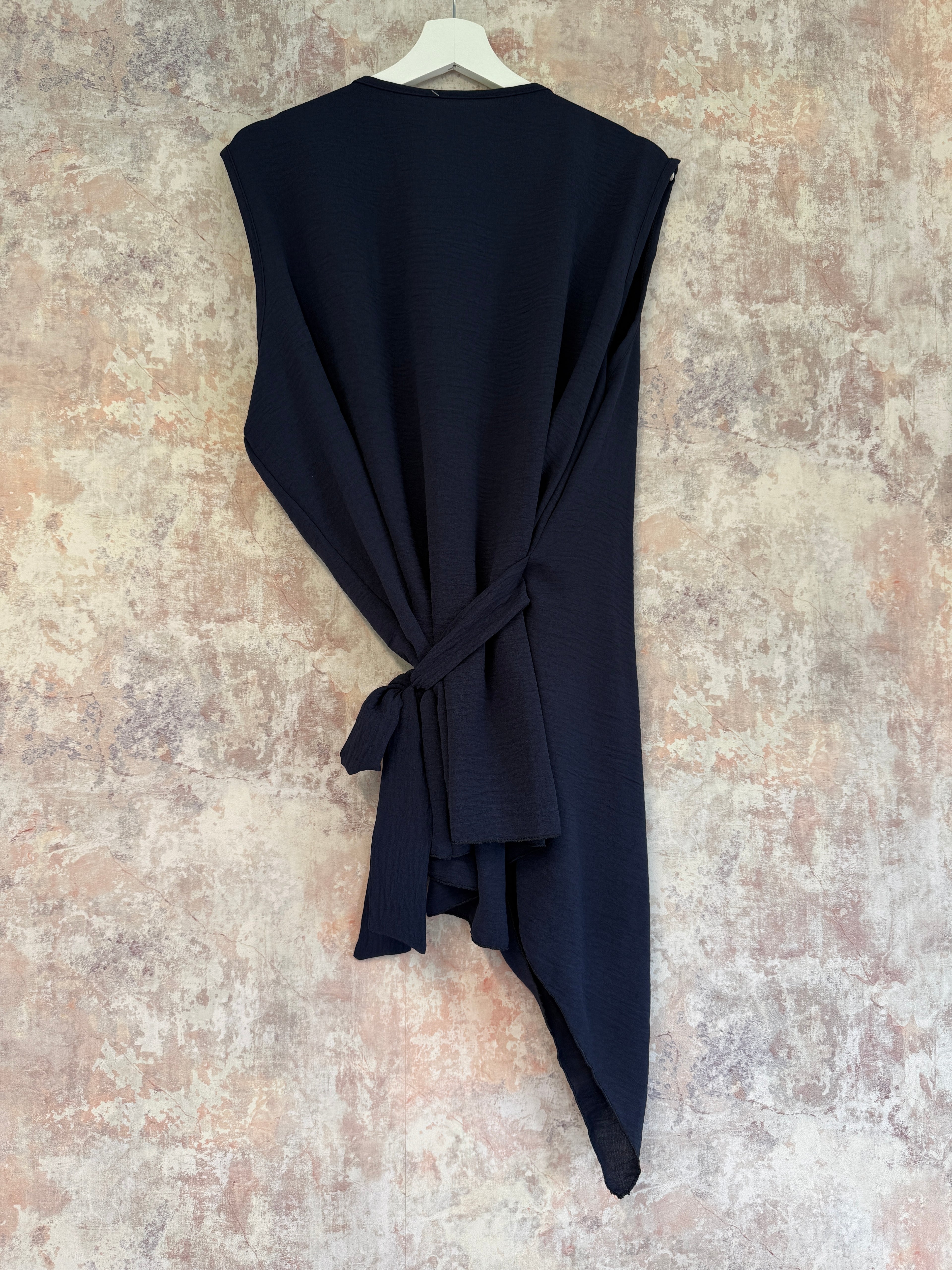 Gold Brooche wrap style blouse