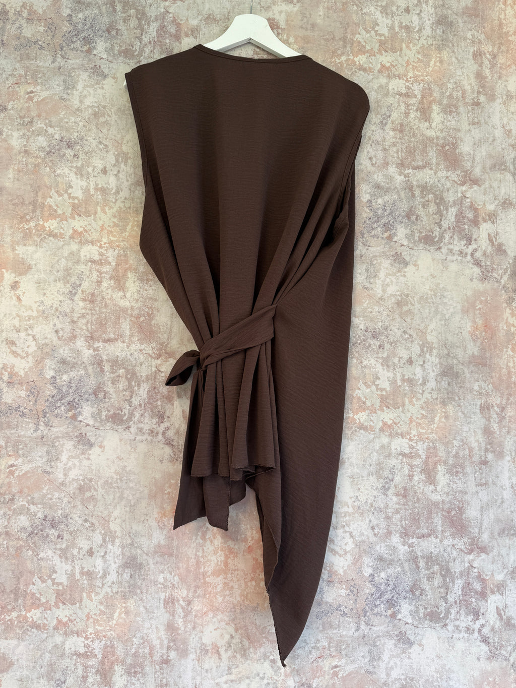 Gold Brooche wrap style blouse