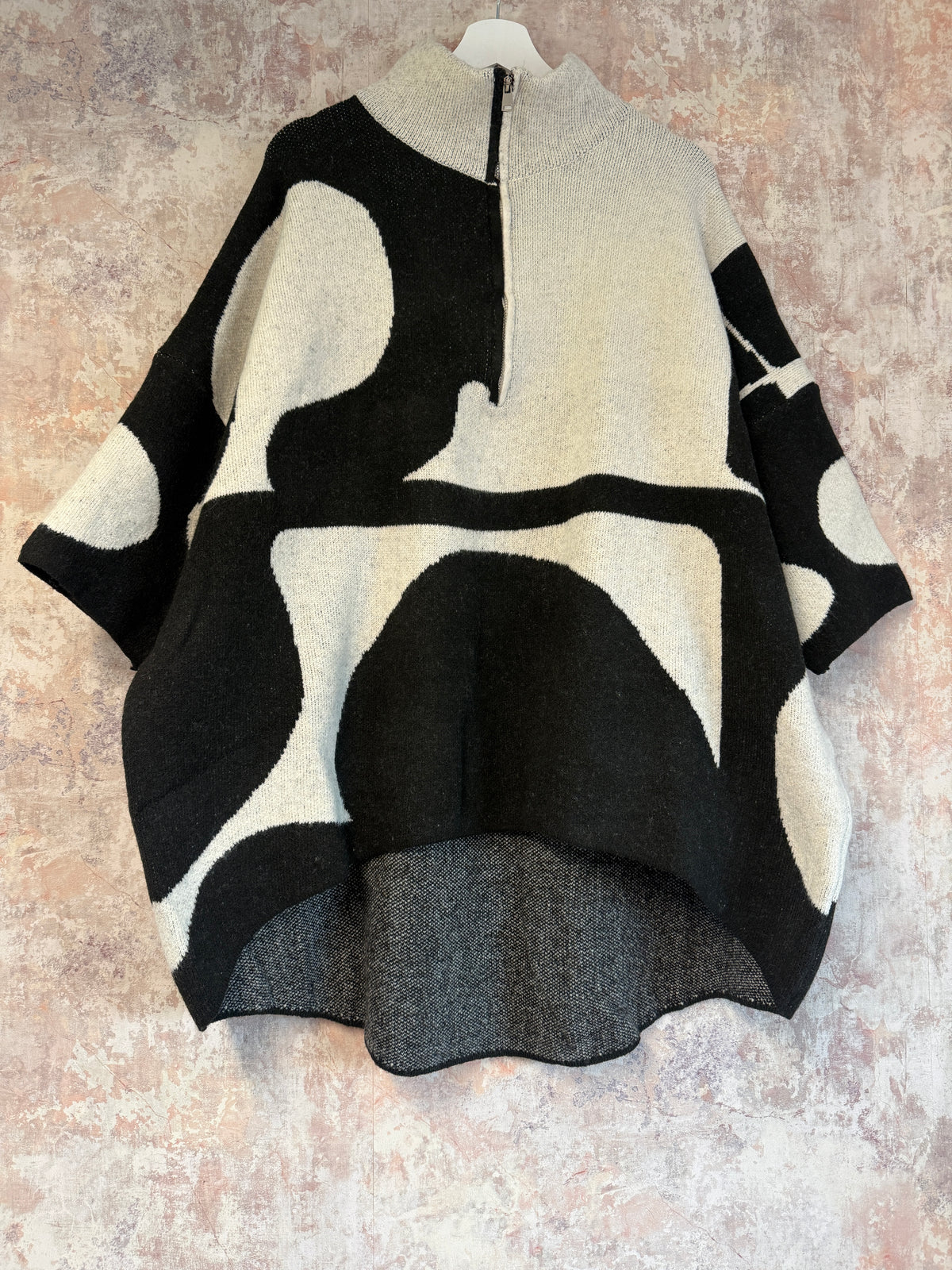1/4 Zip High-Low Sweatshirt (3 Colours)
