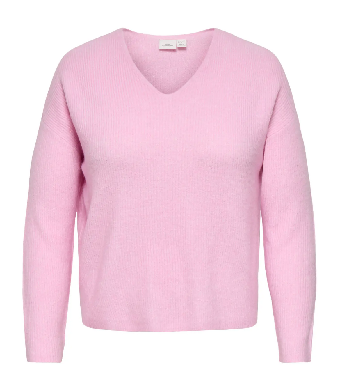 V neck knit Pink