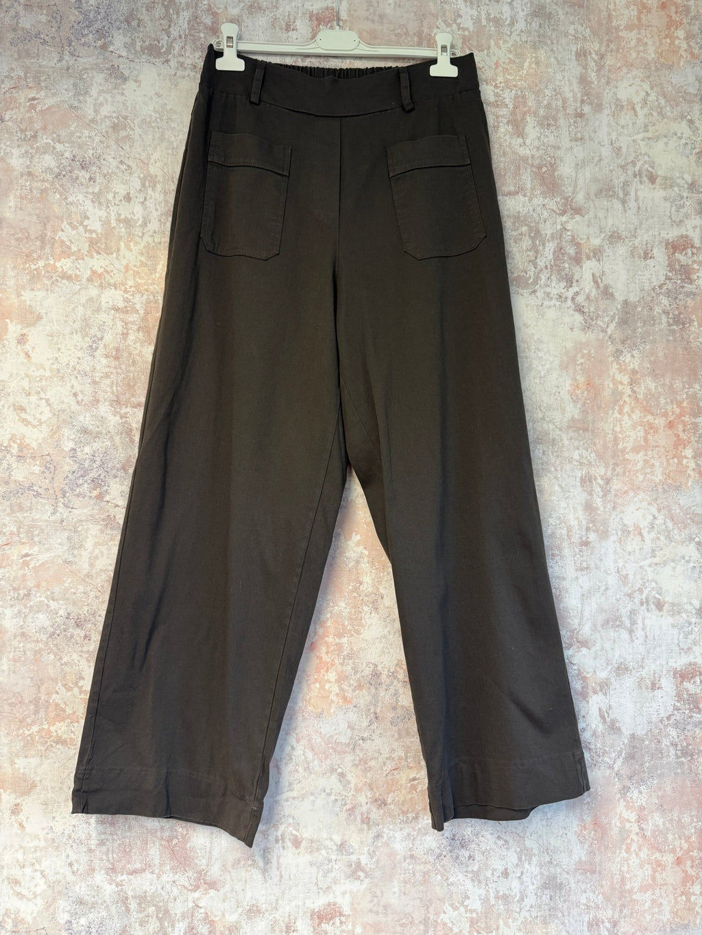 Ankle Grazer Cotton trousers brown