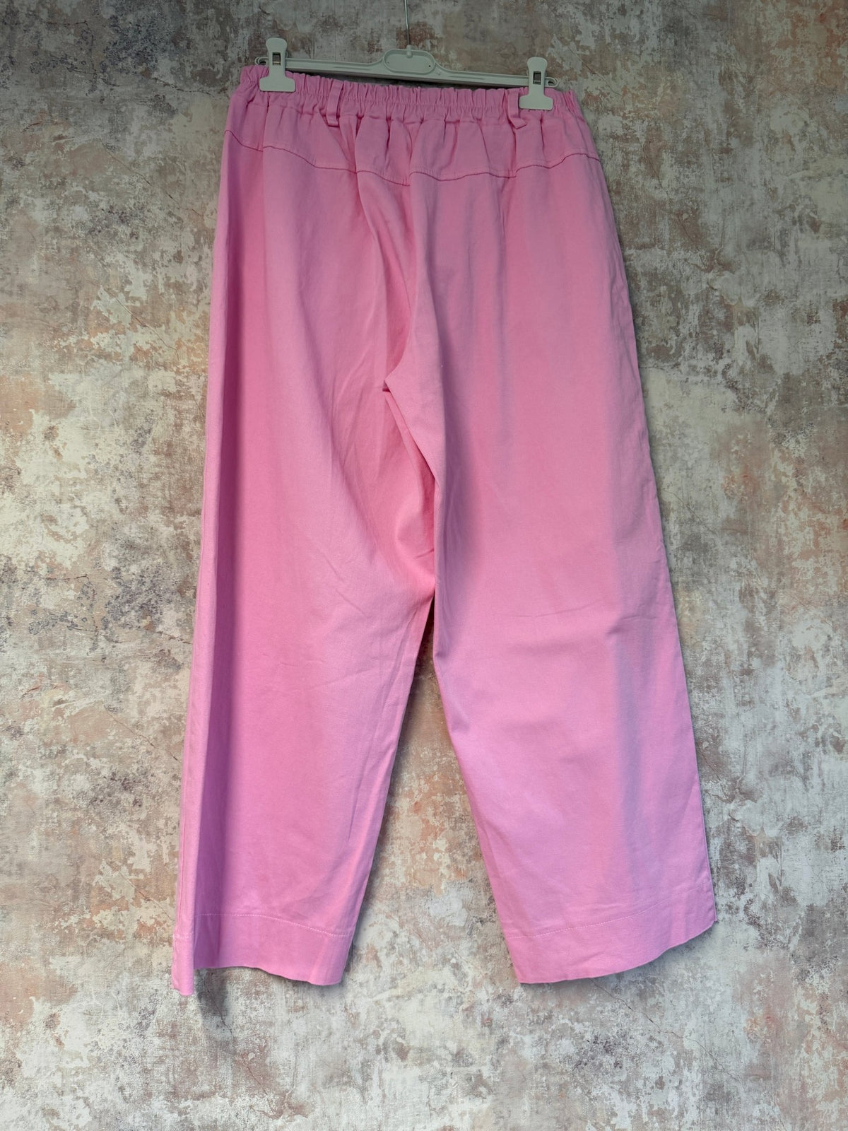 Ankle Grazer Cotton trousers Pink