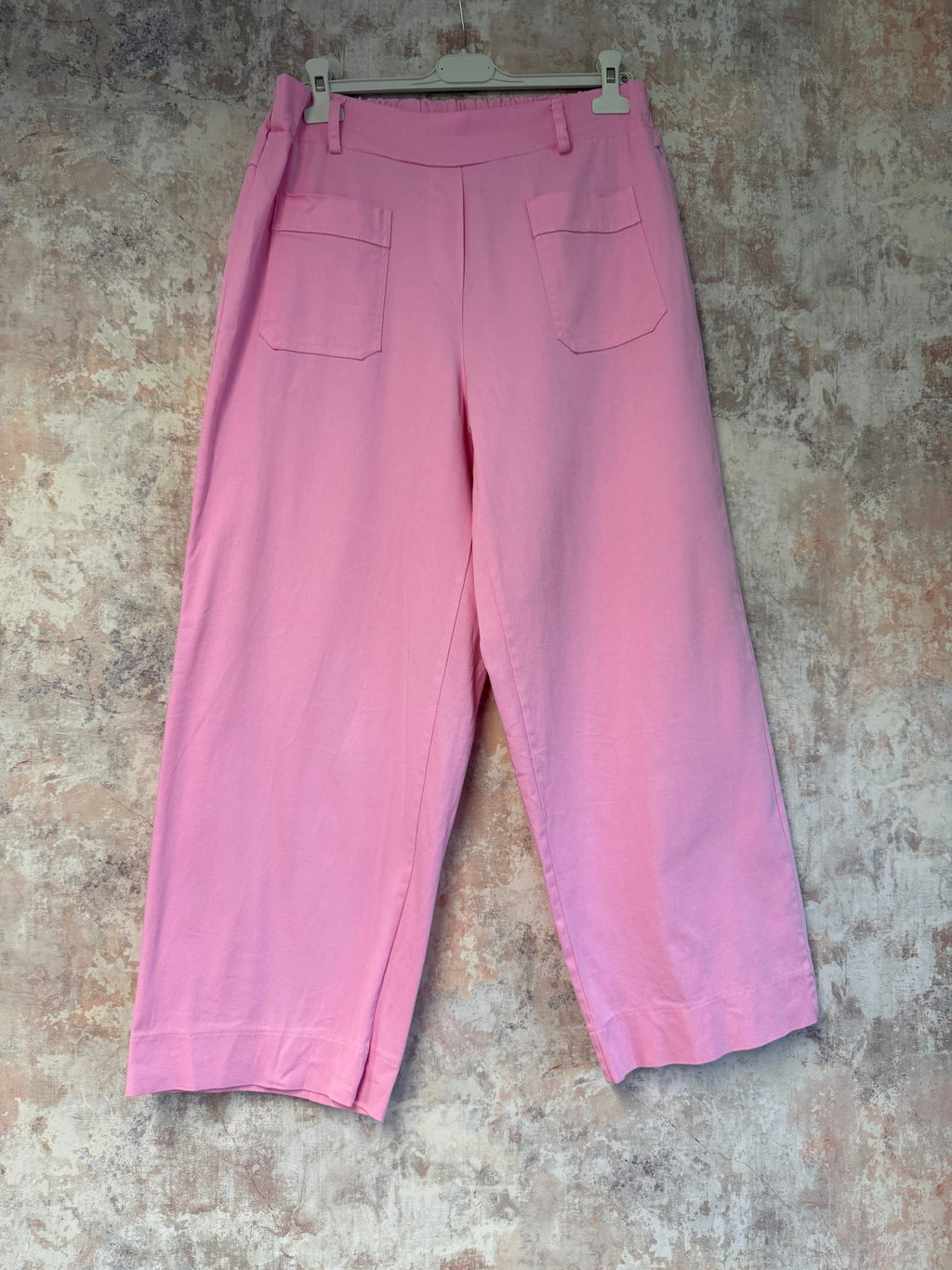 Ankle Grazer Cotton trousers Pink